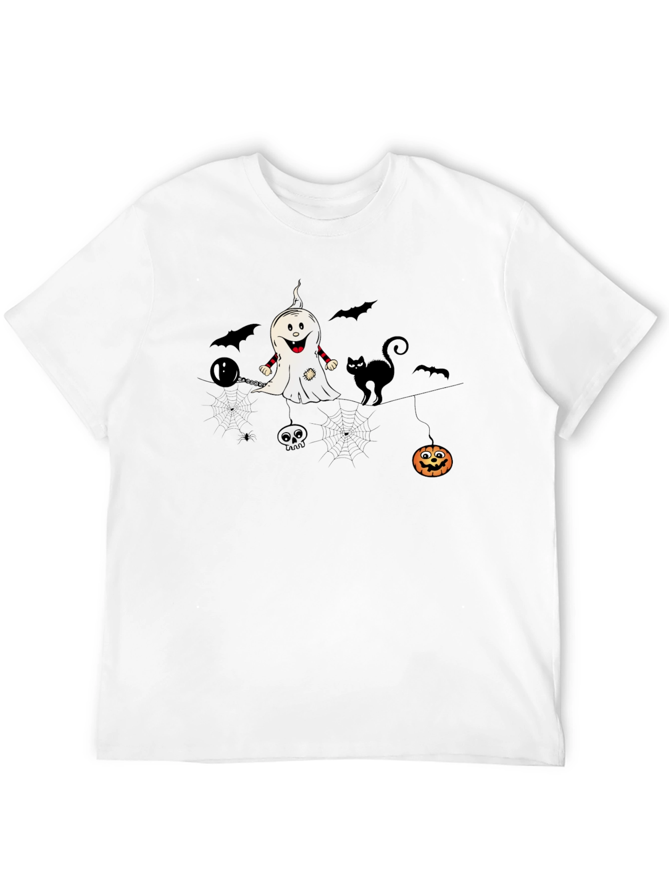Halloween Graphic Print T-Shirt