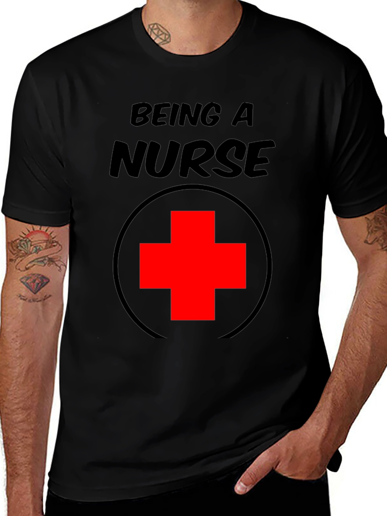 Being A Nurse T-Shirt Medical Profession Tee