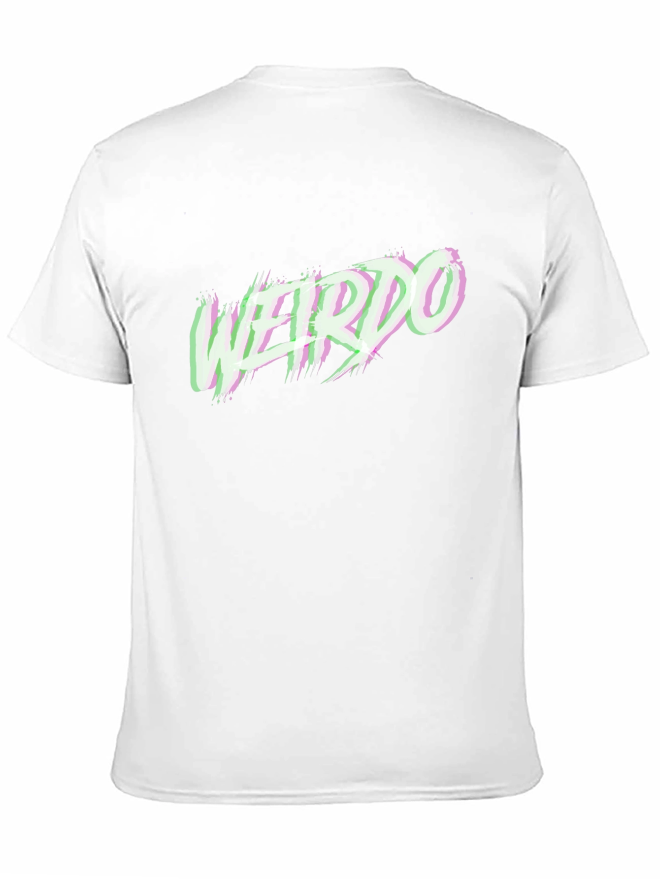 Weirdo Graphic Print Black T-Shirt
