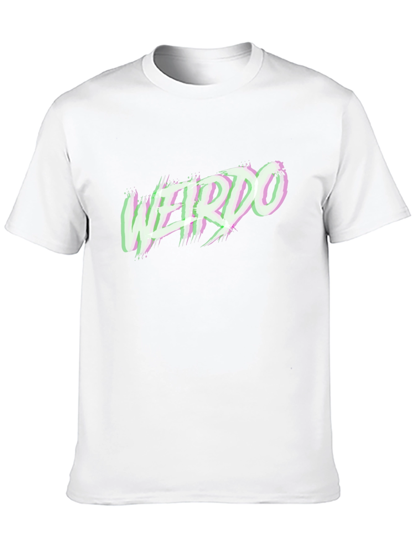 Weirdo Graphic Print Black T-Shirt