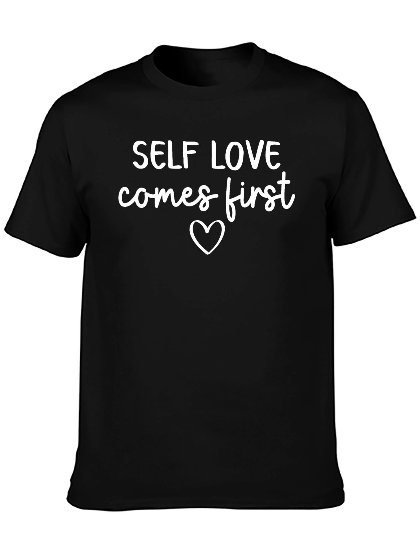 Self Love First Black T-Shirt