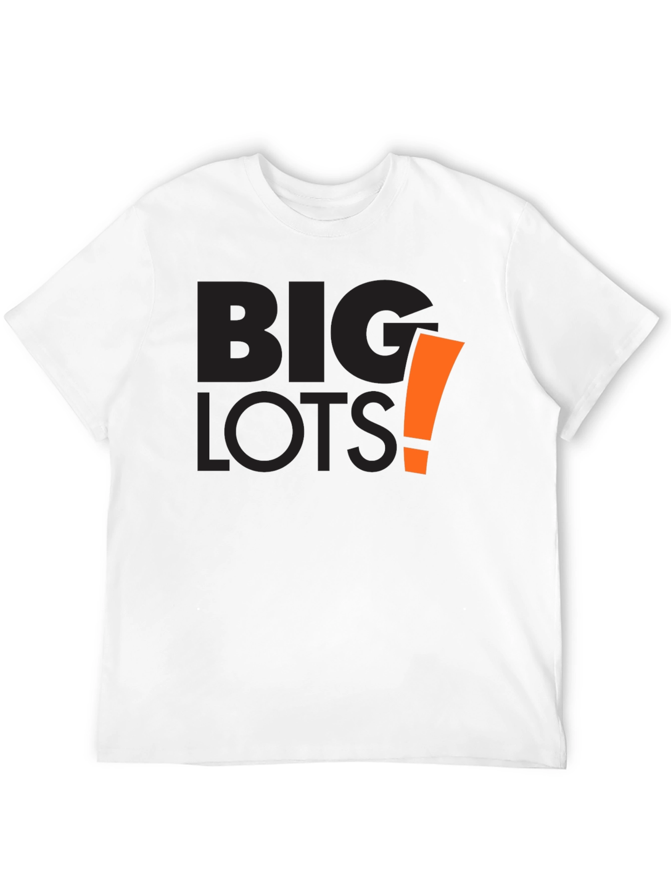 Big Lots Graphic Tee - Black Cotton Casual Shirt