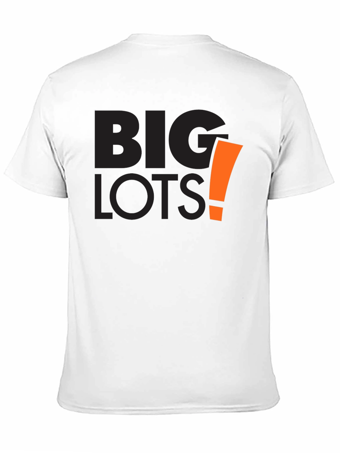 Big Lots Graphic Tee - Black Cotton Casual Shirt