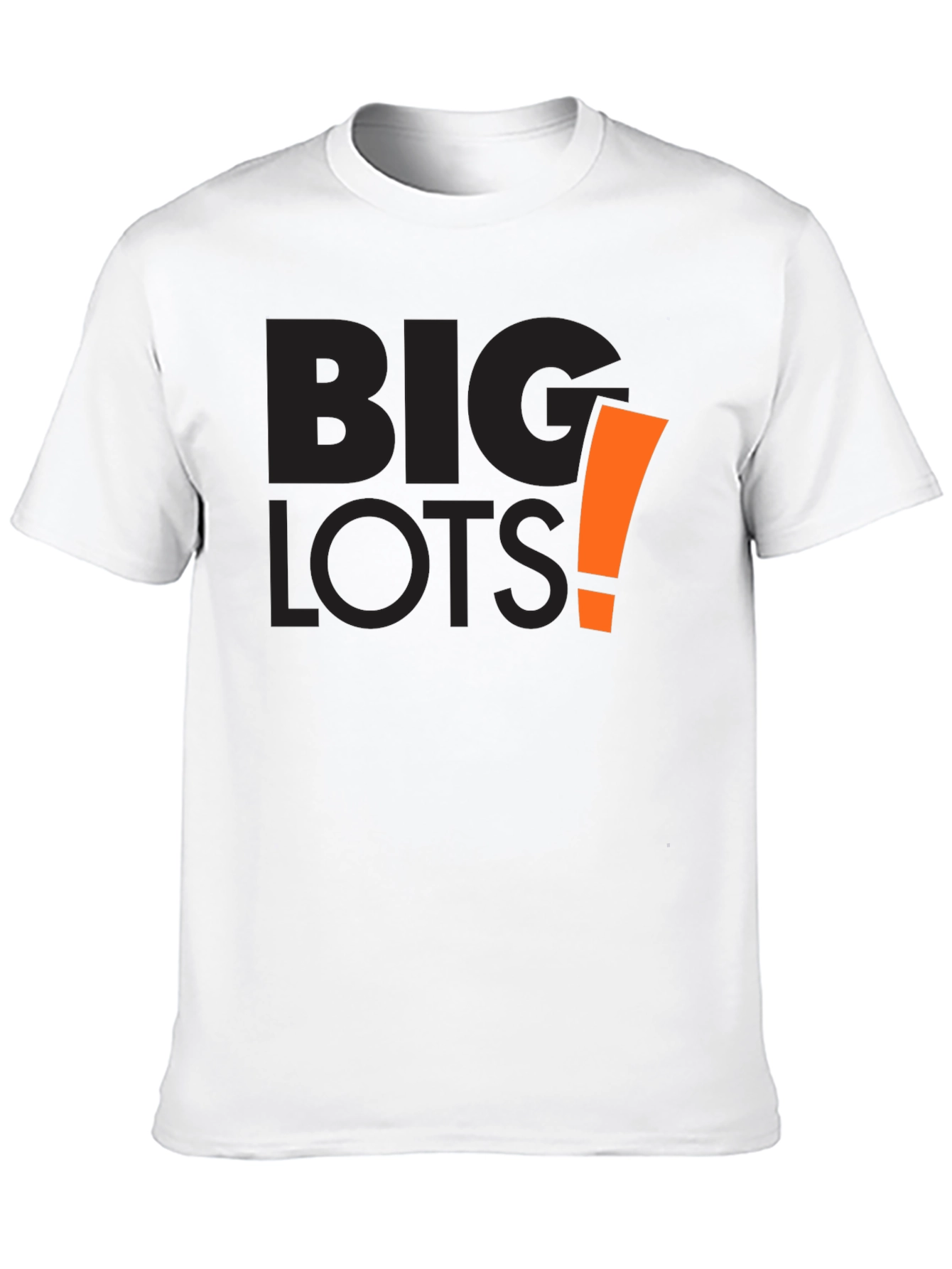 Big Lots Graphic Tee - Black Cotton Casual Shirt
