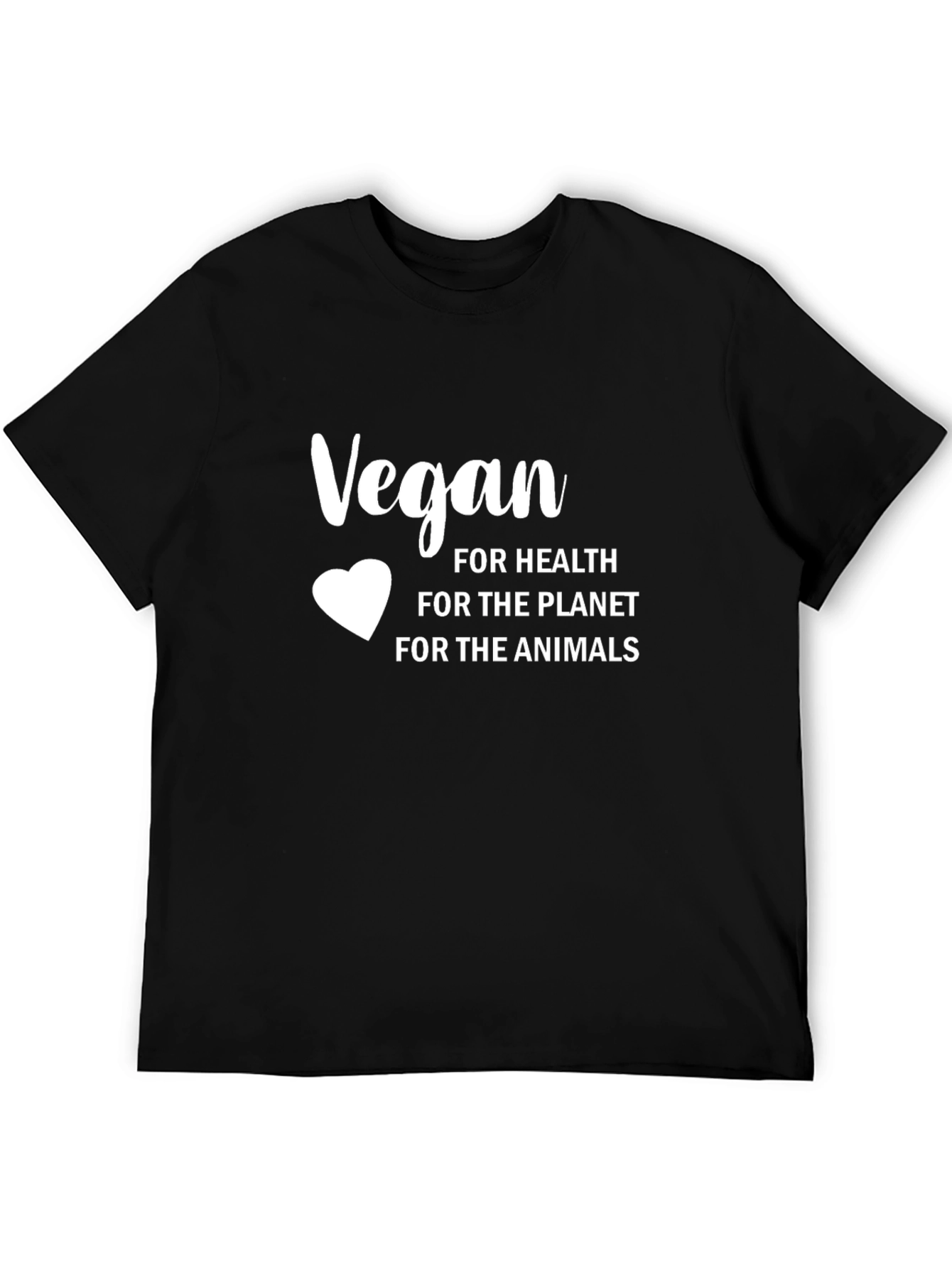 Vegan T-Shirt - For Health Planet Animals