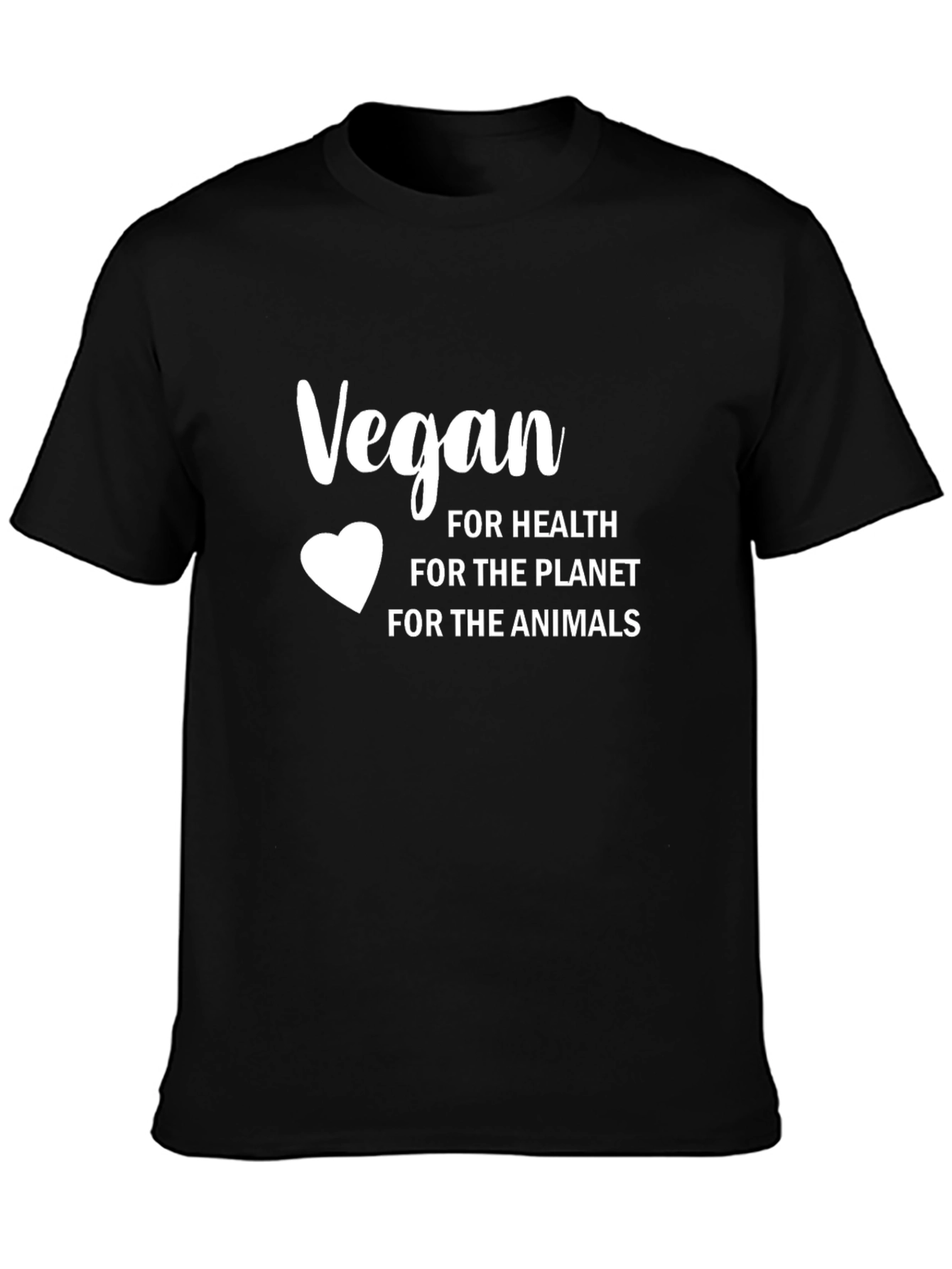 Vegan T-Shirt - For Health Planet Animals