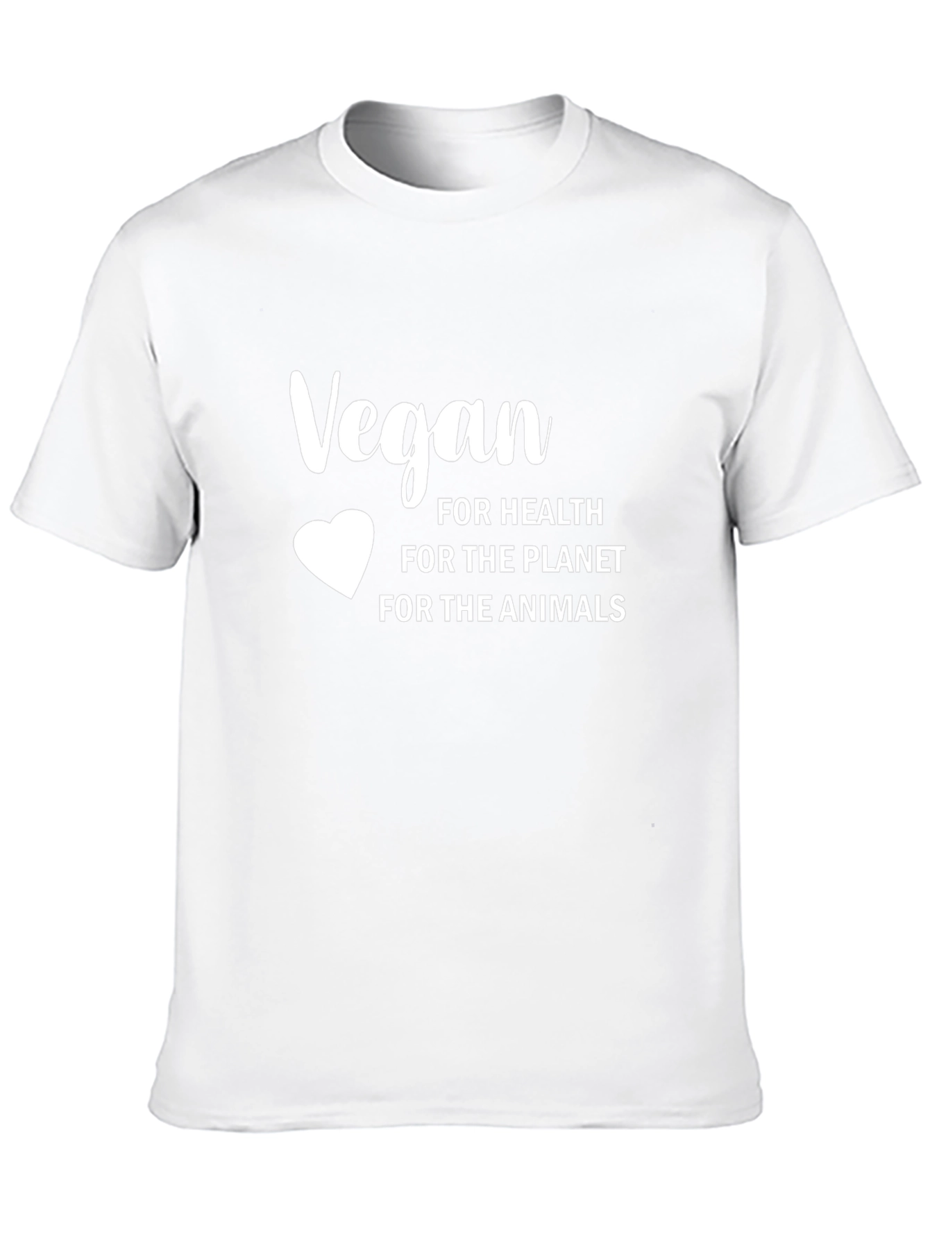 Vegan T-Shirt - For Health Planet Animals