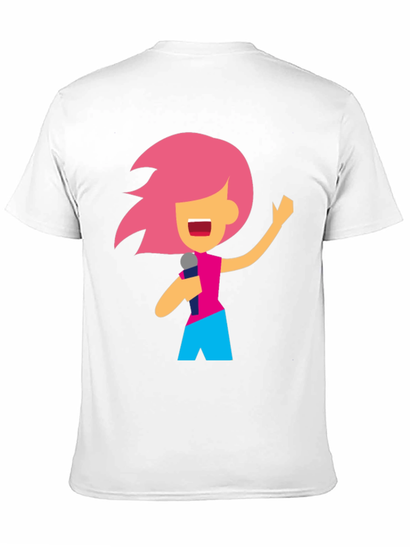 Karaoke Cartoon Graphic T-Shirt