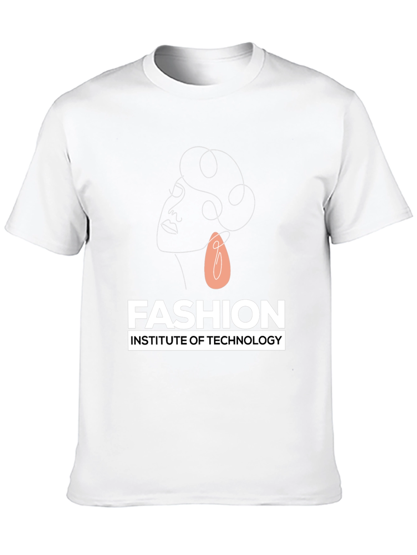 Fashion Institute of Technology Black Graphic T-Shirt