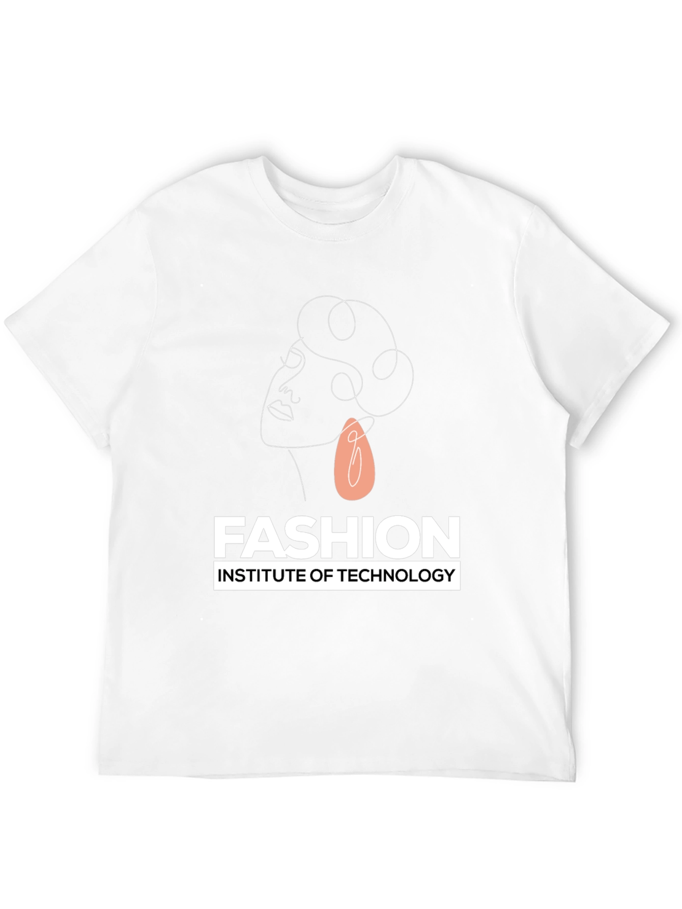Fashion Institute of Technology Black Graphic T-Shirt