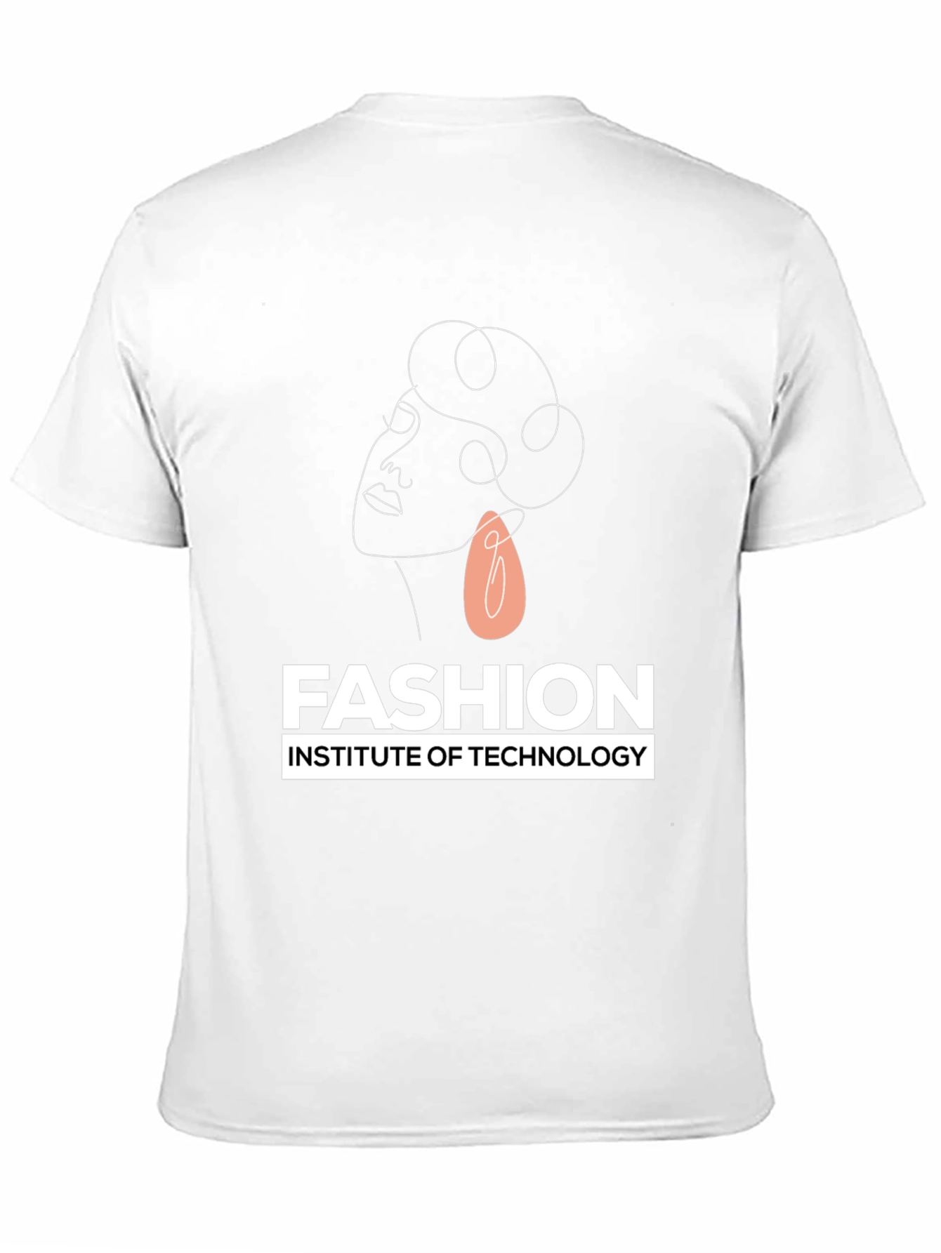 Fashion Institute of Technology Black Graphic T-Shirt