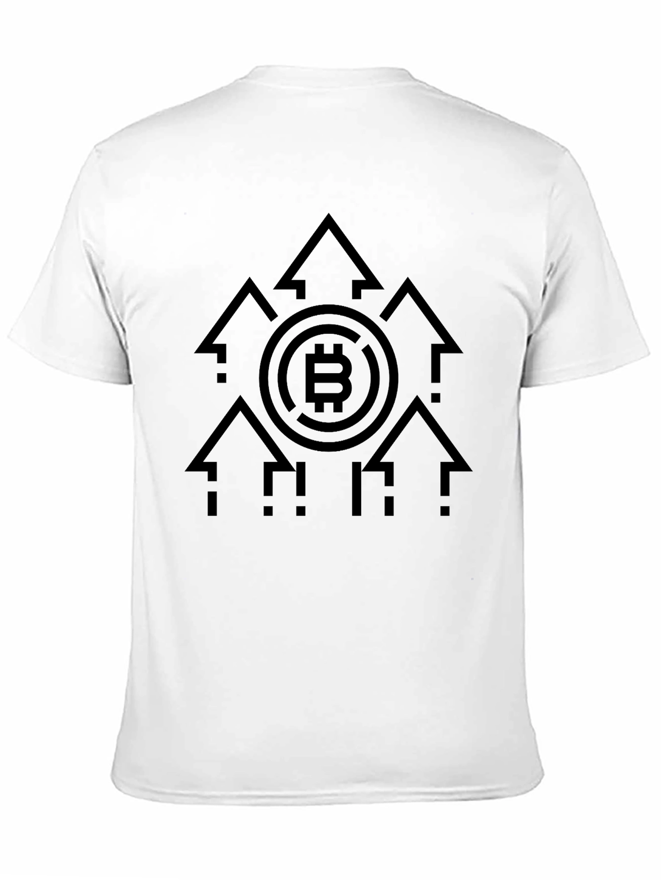 Bitcoin Crypto Black T-Shirt