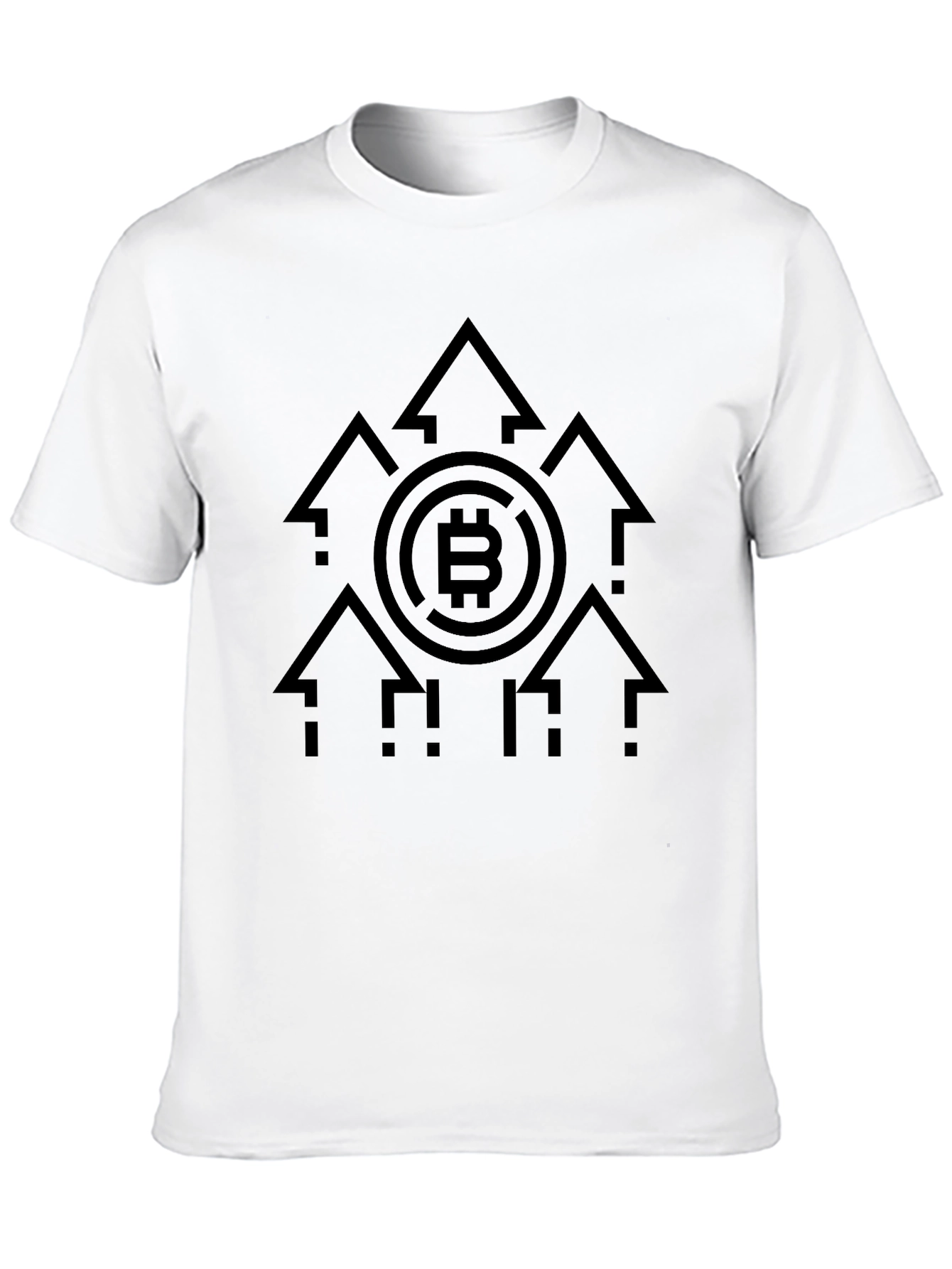 Bitcoin Crypto Black T-Shirt