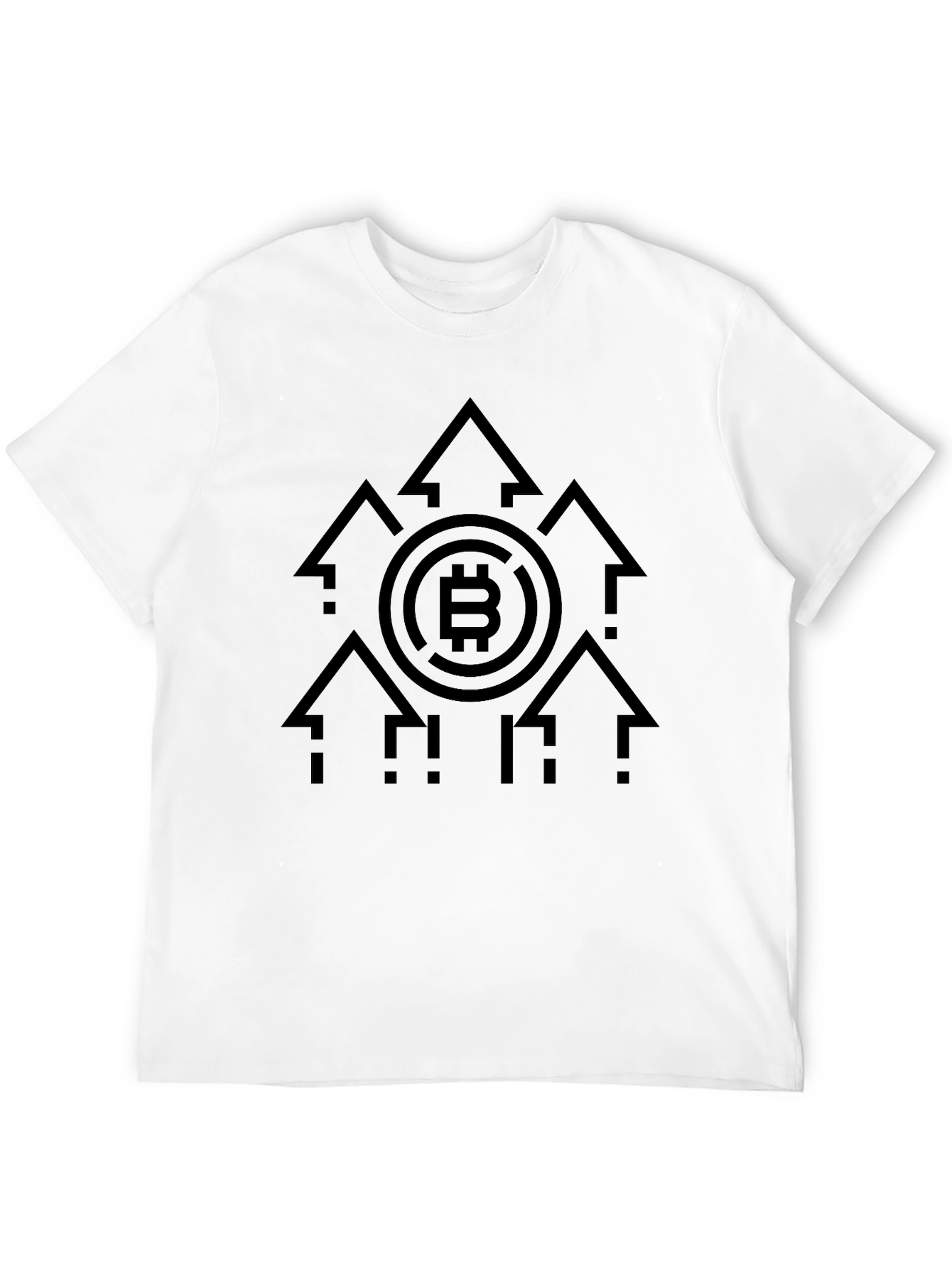 Bitcoin Crypto Black T-Shirt