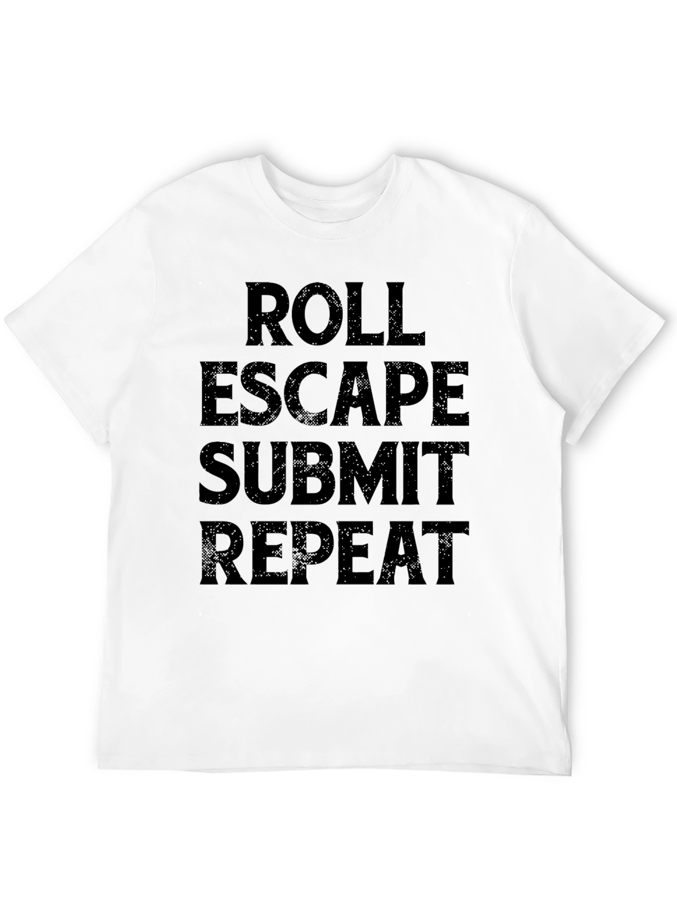 Roll Escape Submit Repeat Black T-Shirt