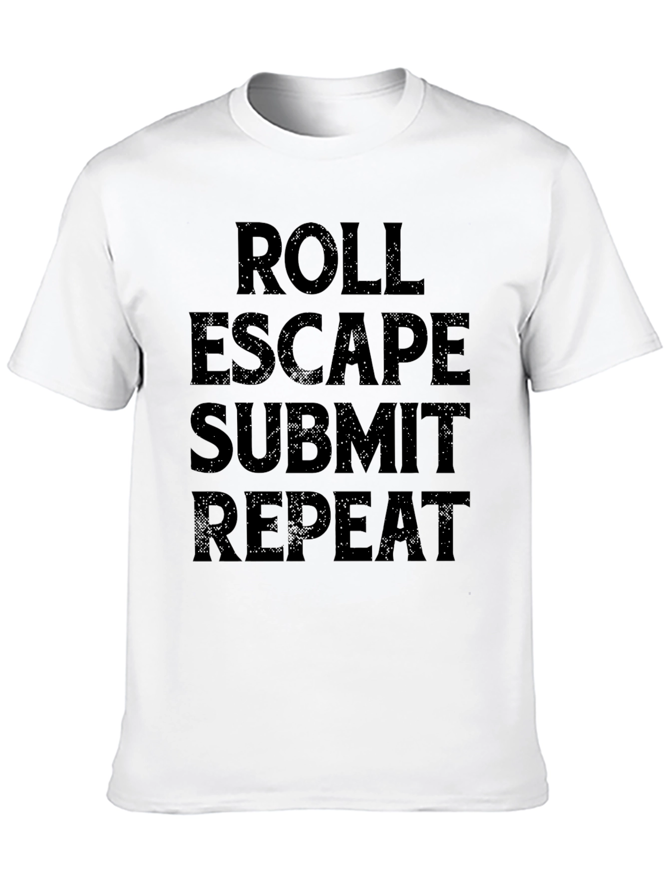 Roll Escape Submit Repeat Black T-Shirt