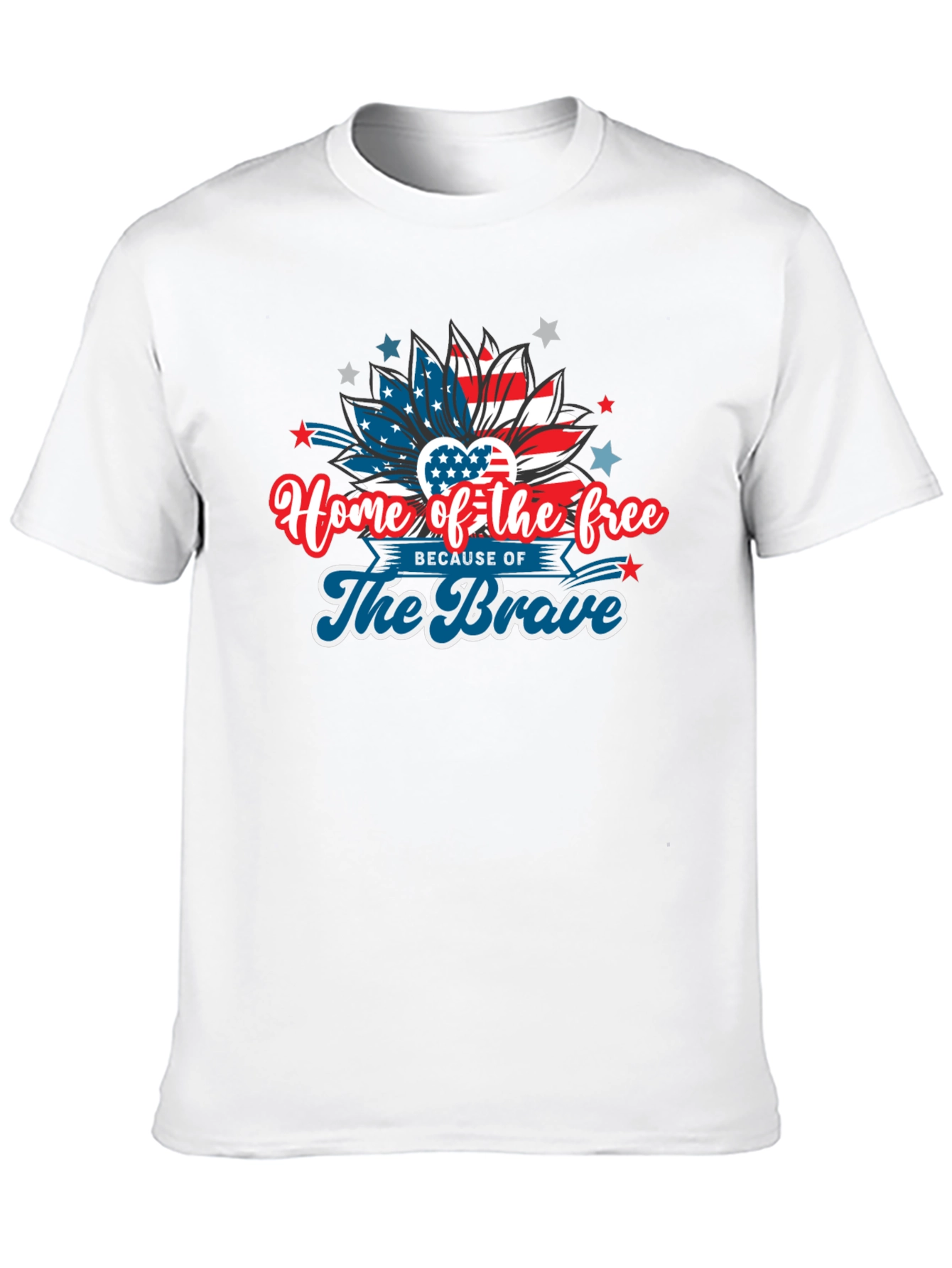 Patriotic Home of the Free T-Shirt