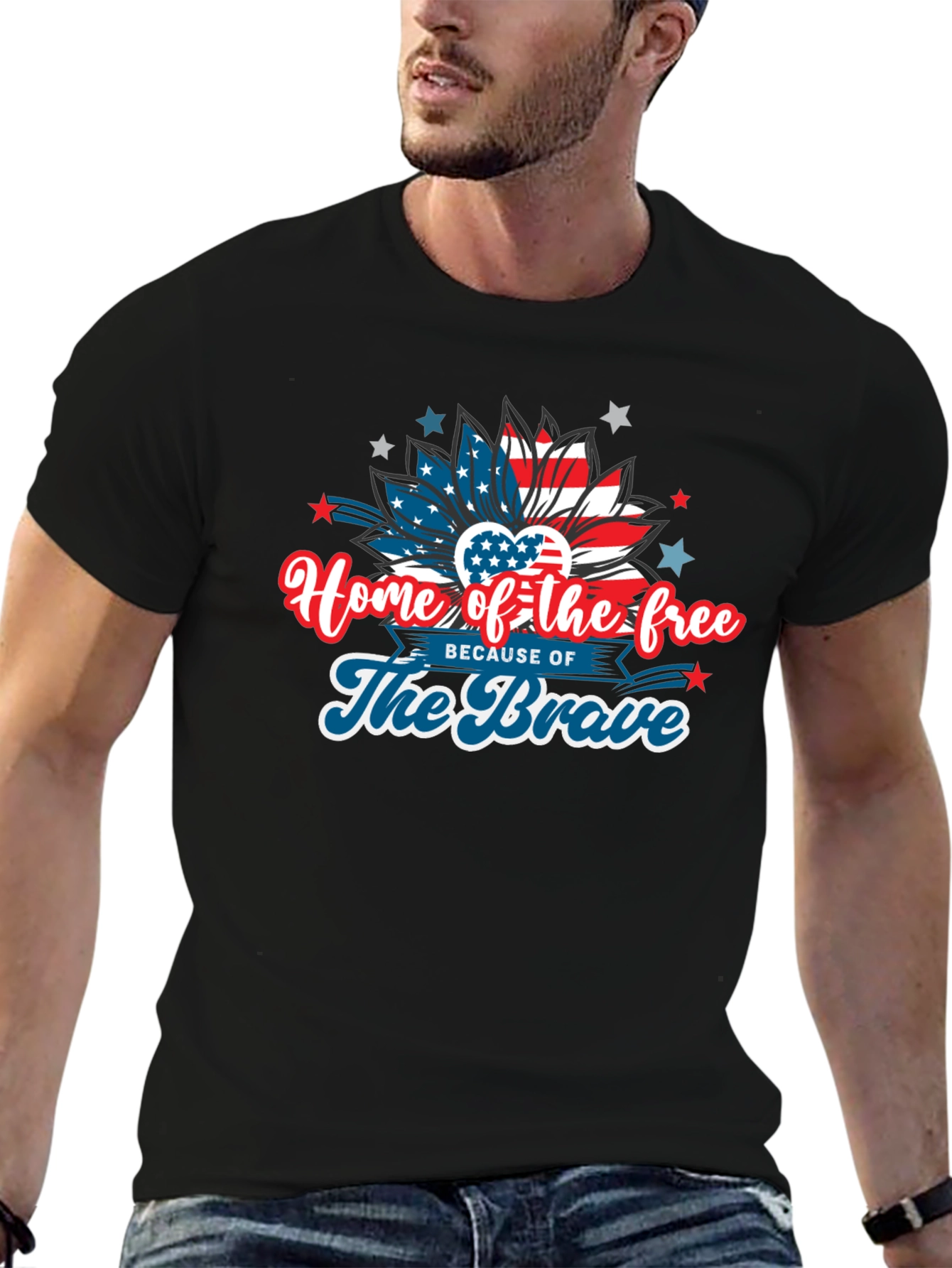 Patriotic Home of the Free T-Shirt