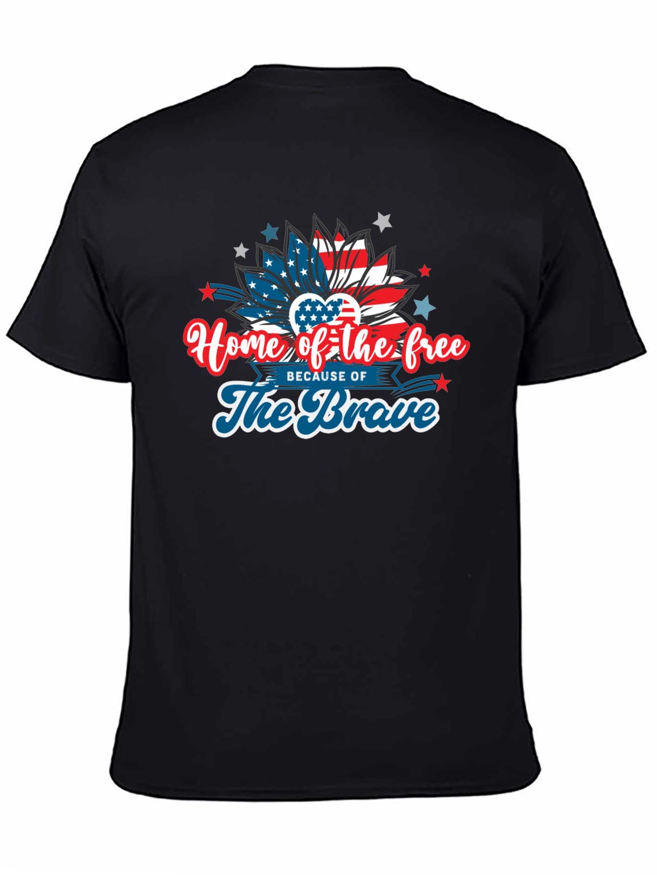 Patriotic Home of the Free T-Shirt