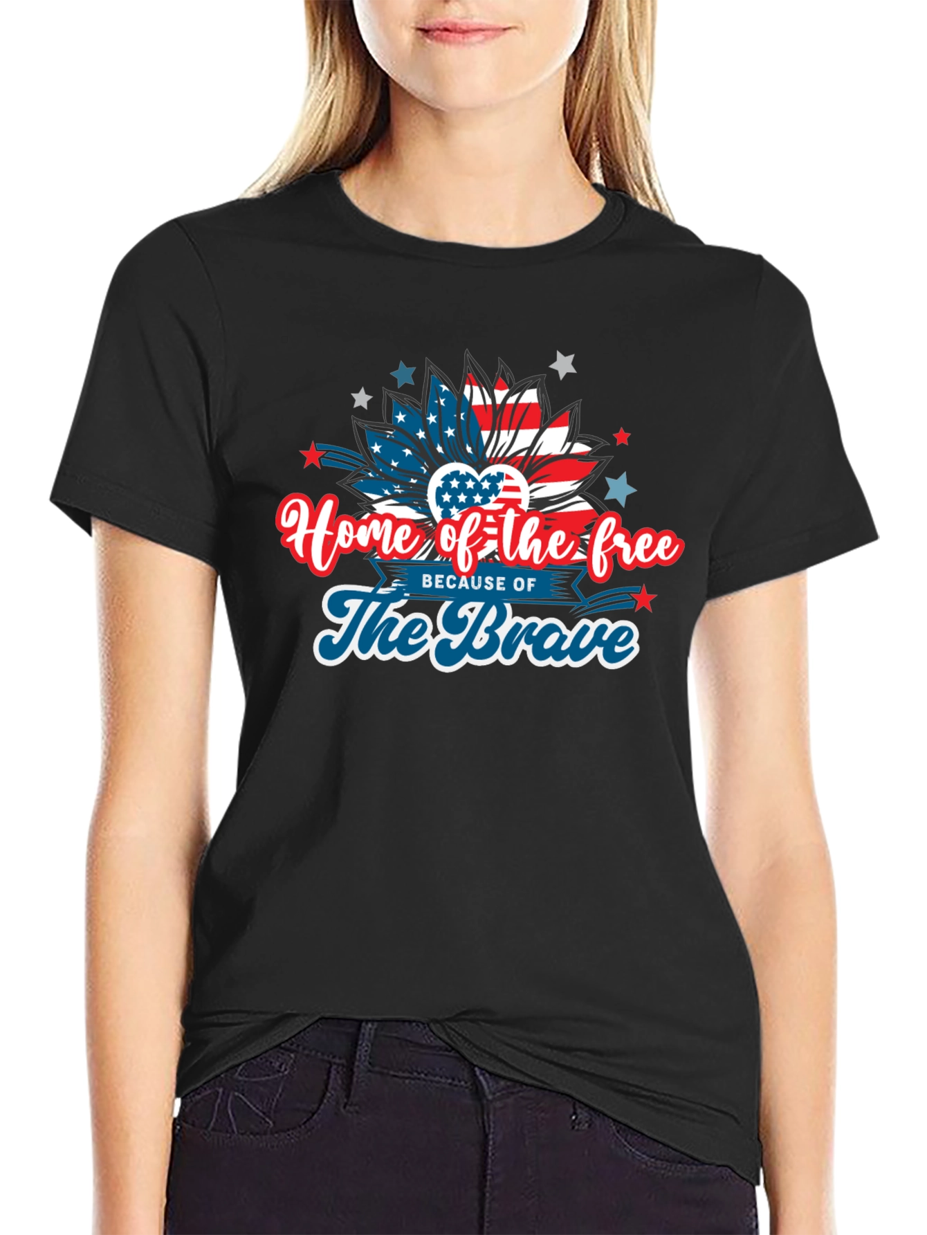 Patriotic Home of the Free T-Shirt