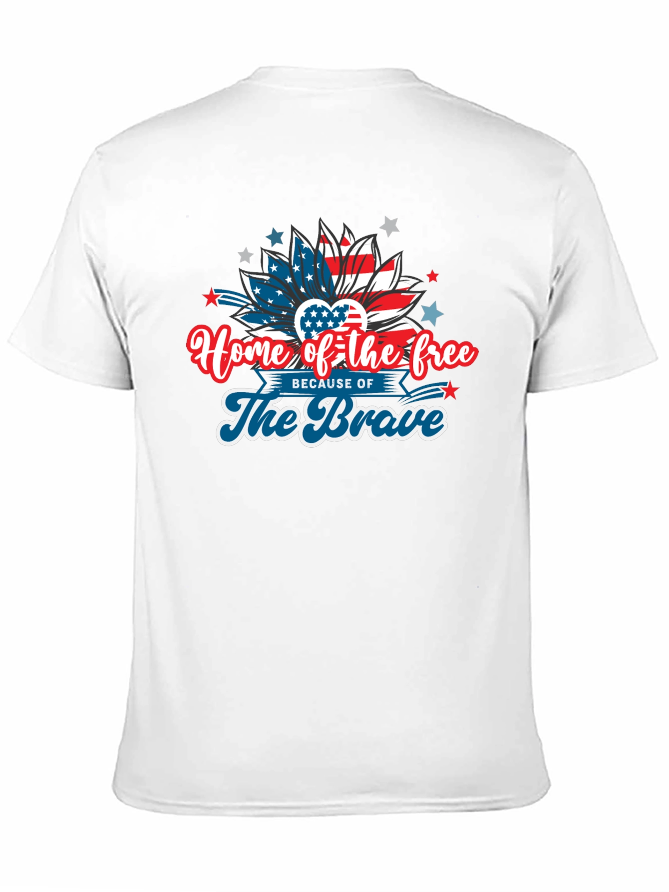 Patriotic Home of the Free T-Shirt