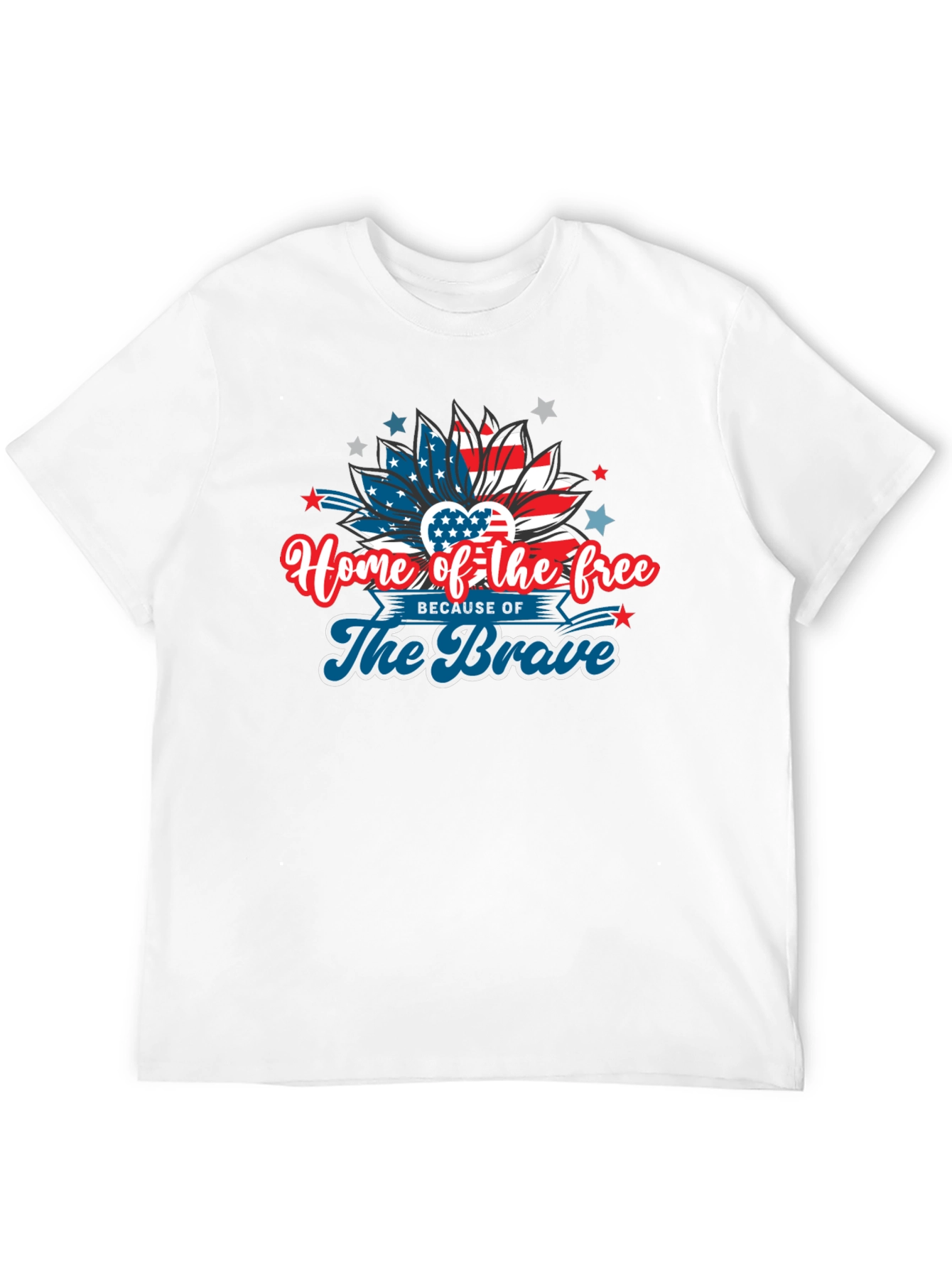 Patriotic Home of the Free T-Shirt