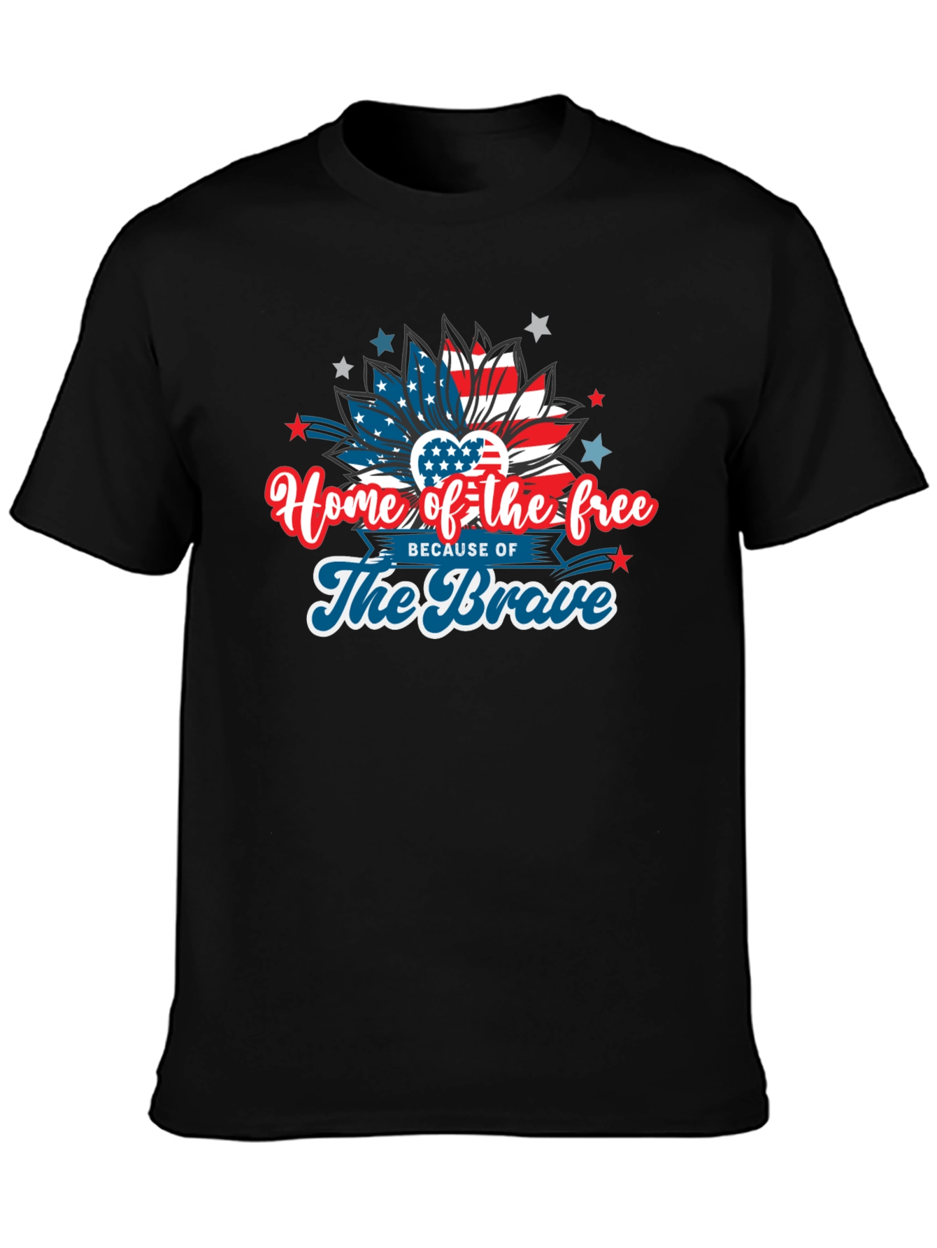 Patriotic Home of the Free T-Shirt