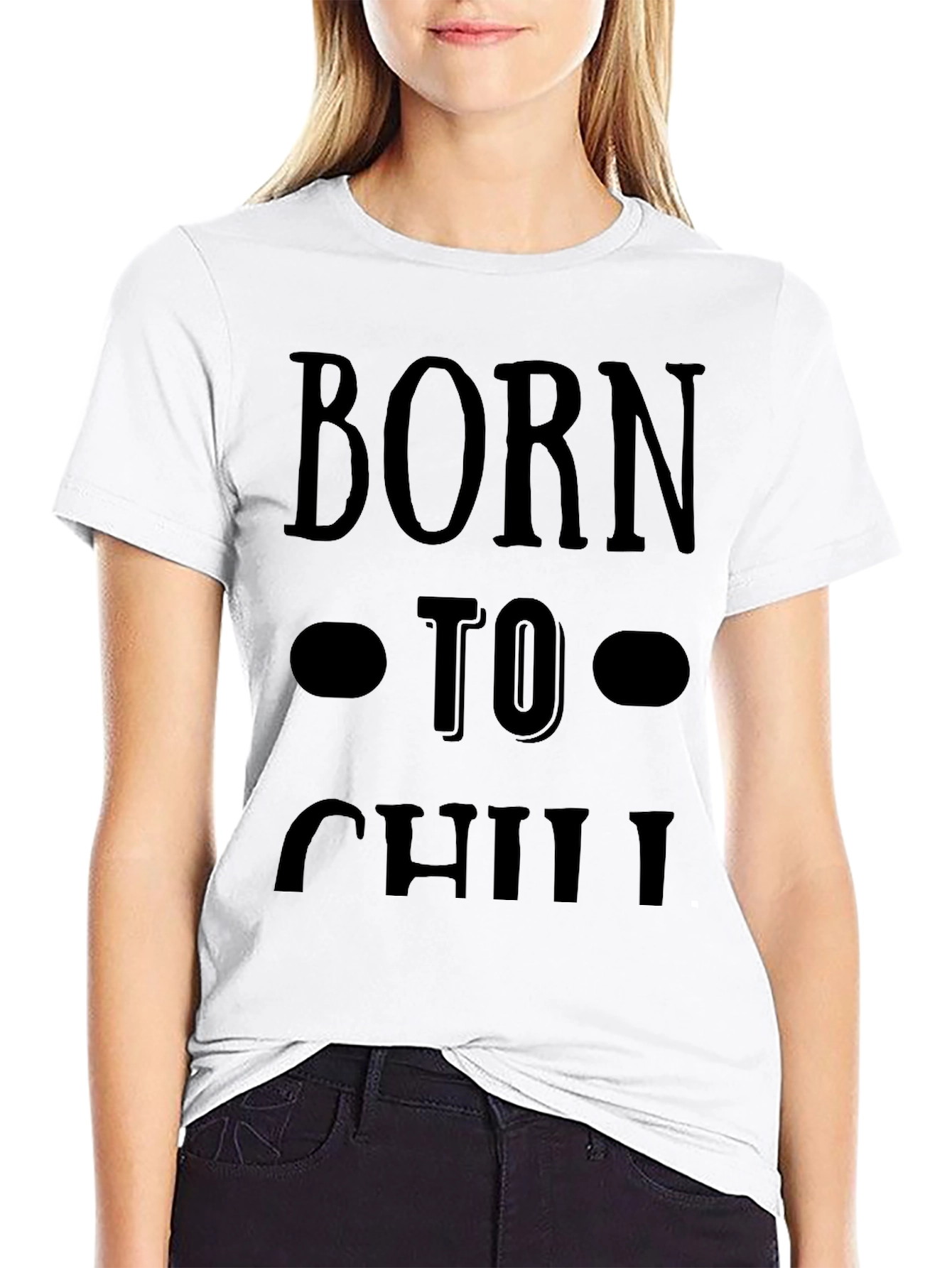 Born To Chill Graphic Tee - Relaxed Fit