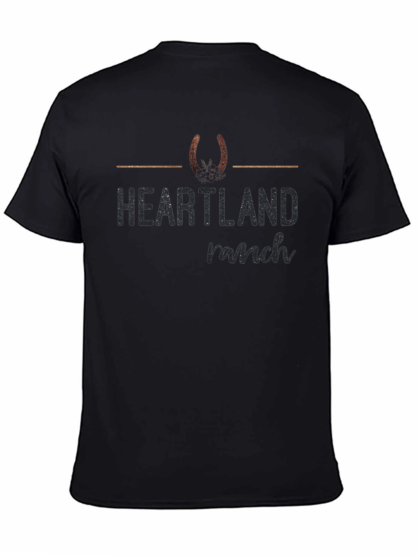 Heartland Ranch Graphic Tee - Horseshoe Design