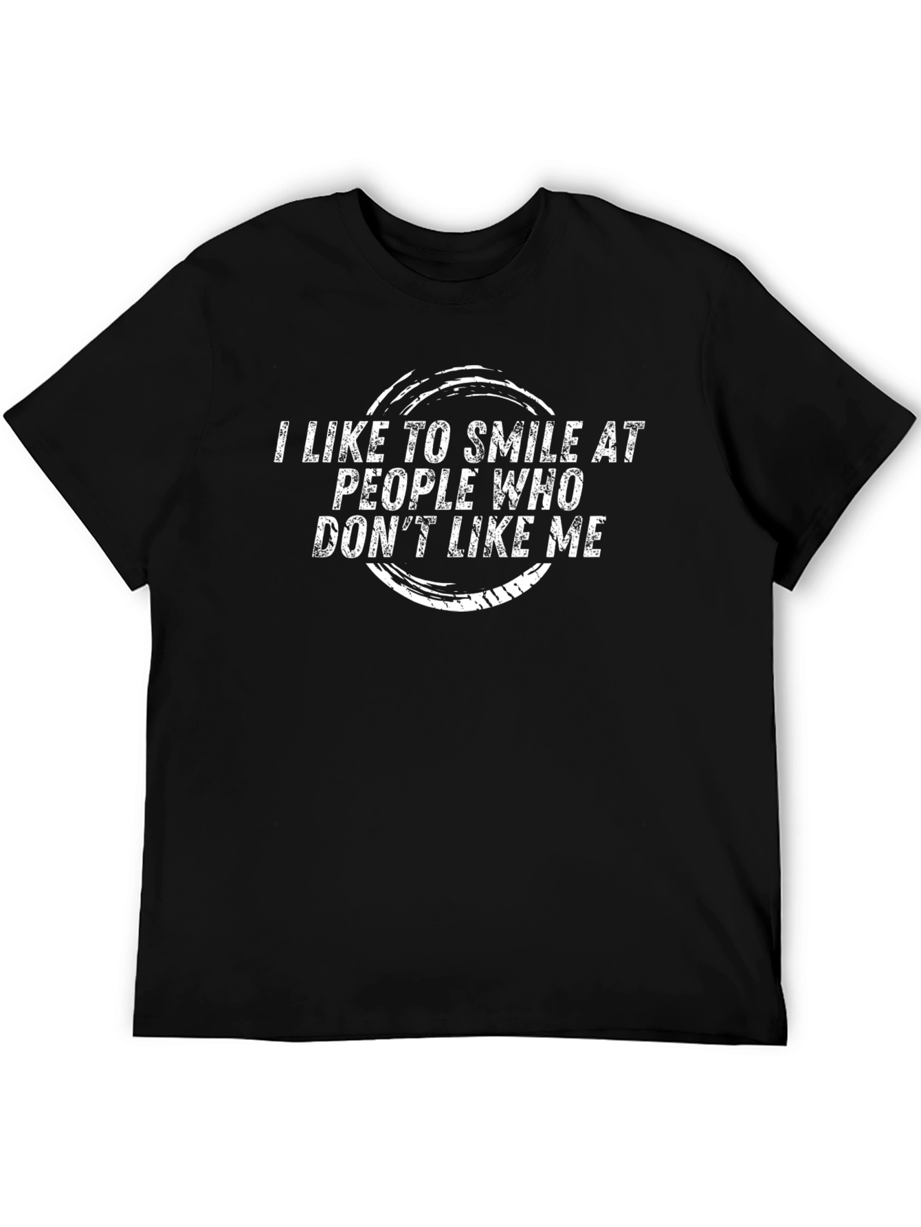 I Like To Smile T-Shirt Funny Sarcastic Tee