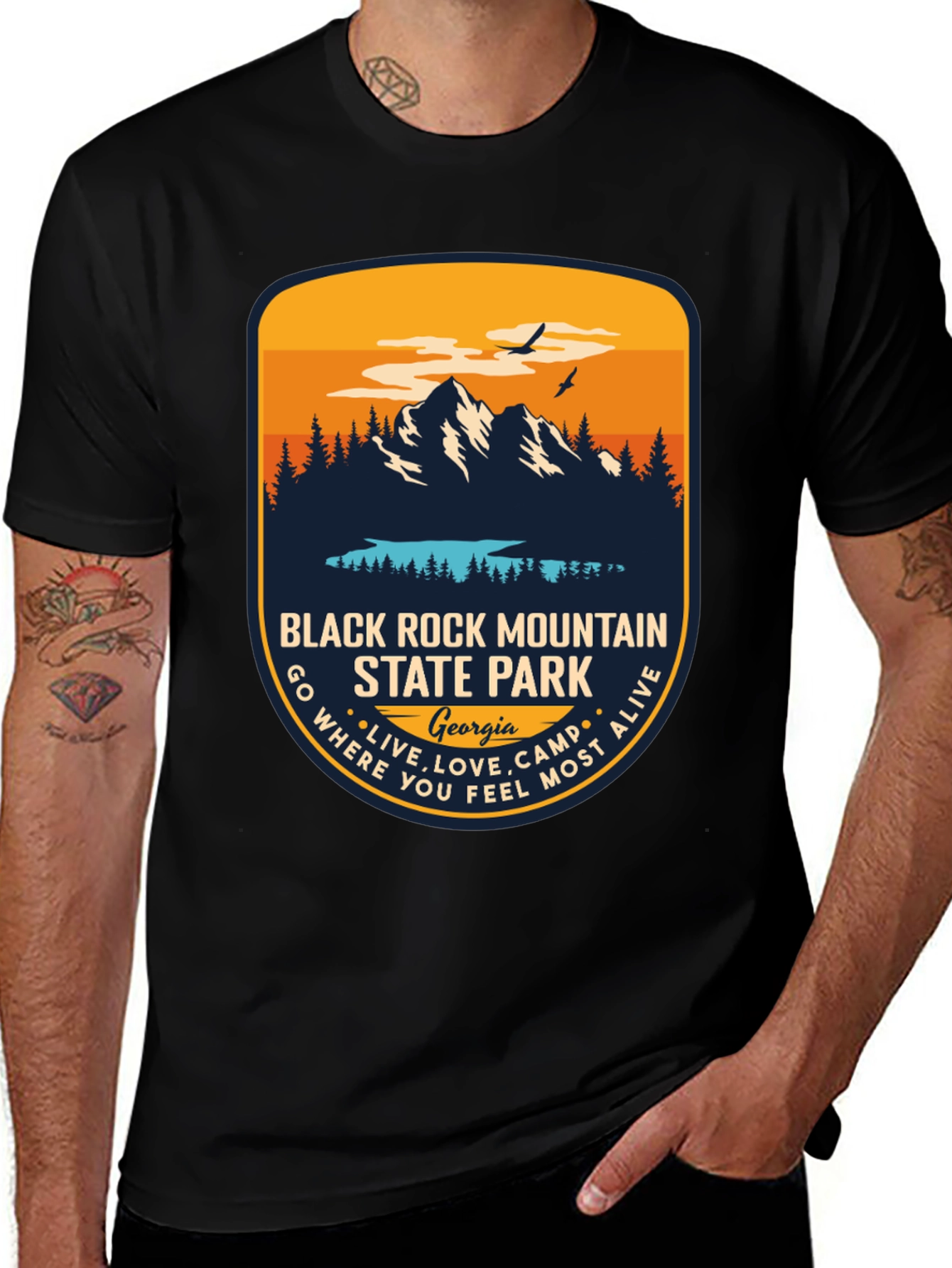 Black Rock Mountain State Park T-Shirt