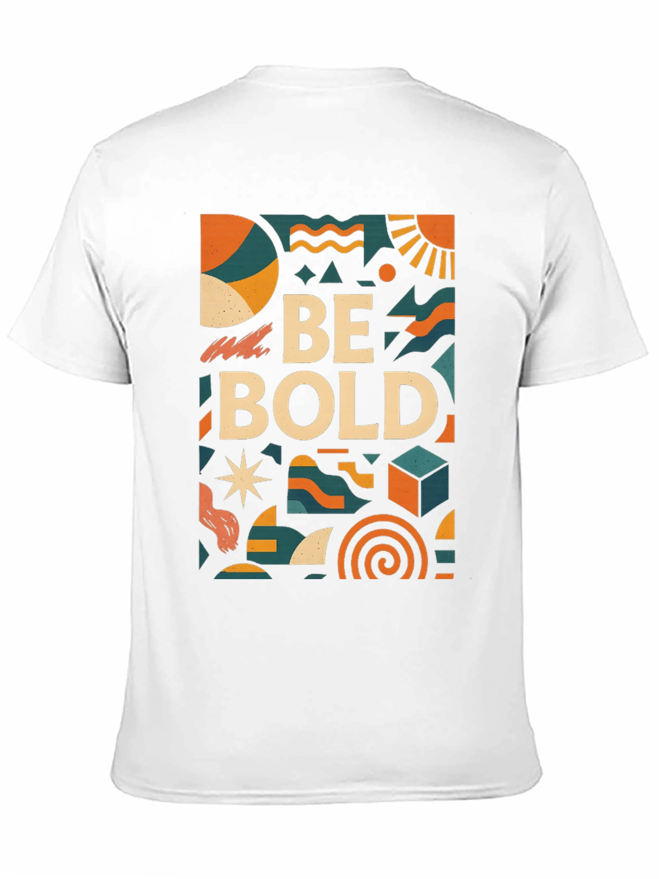 Be Bold Graphic Print Black T-Shirt