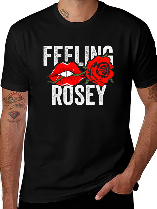 Feeling Rosey Graphic T-Shirt