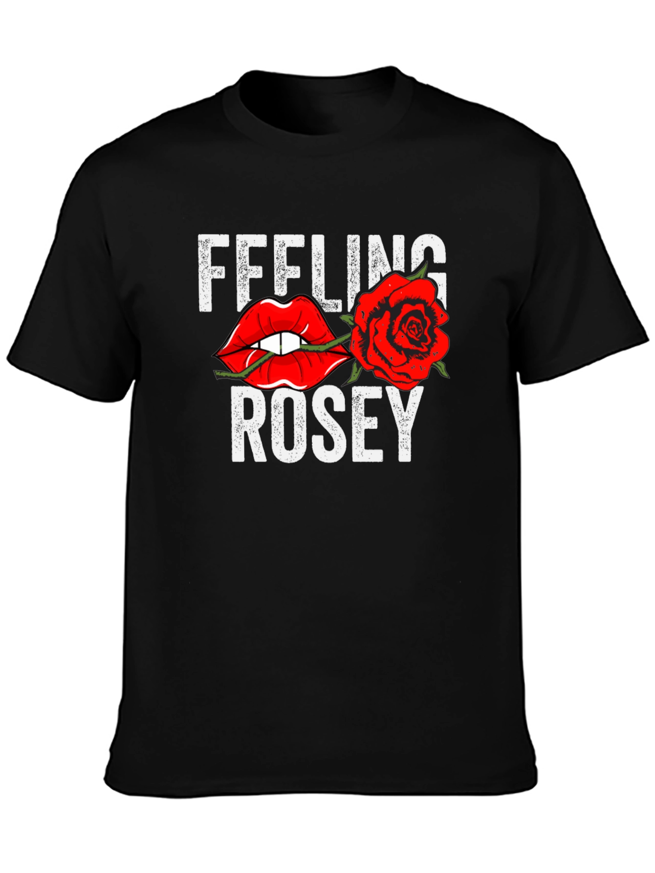 Feeling Rosey Graphic T-Shirt