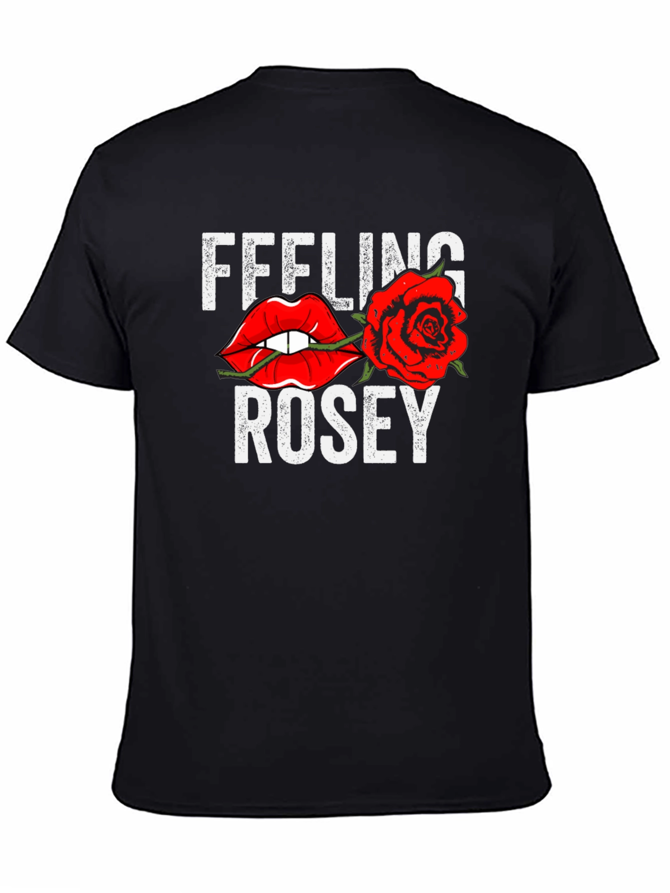 Feeling Rosey Graphic T-Shirt