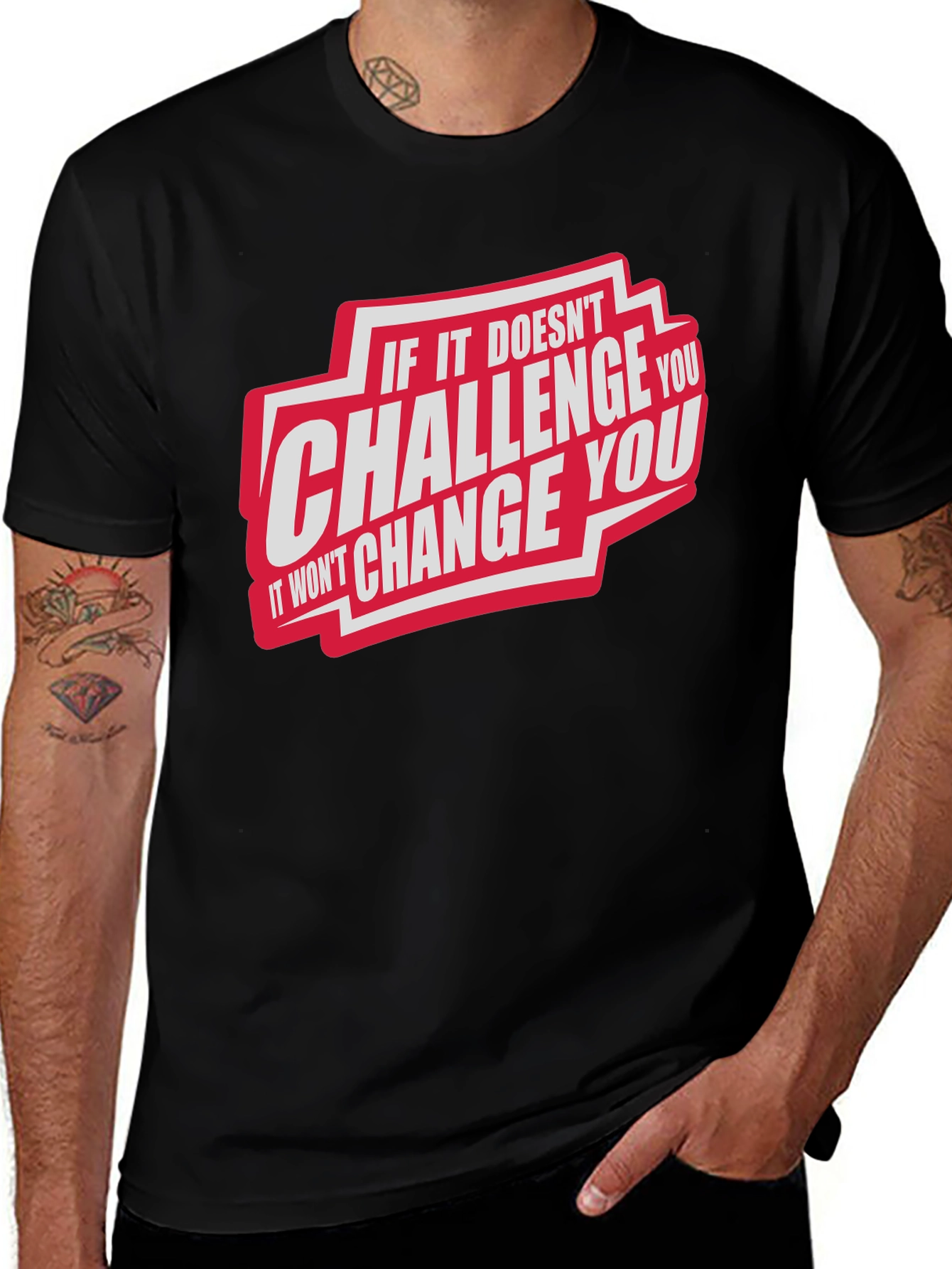 Challenge You Graphic T-Shirt
