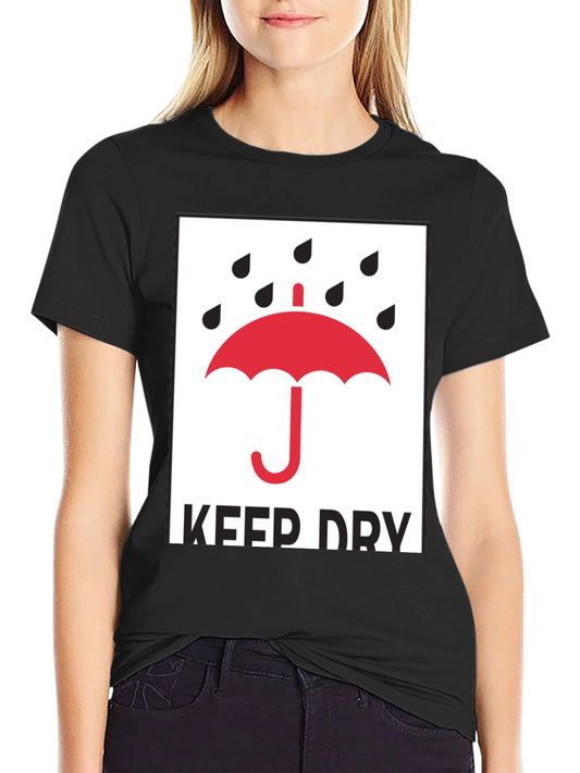 Keep Dry Graphic Tee - Classic Black T-Shirt