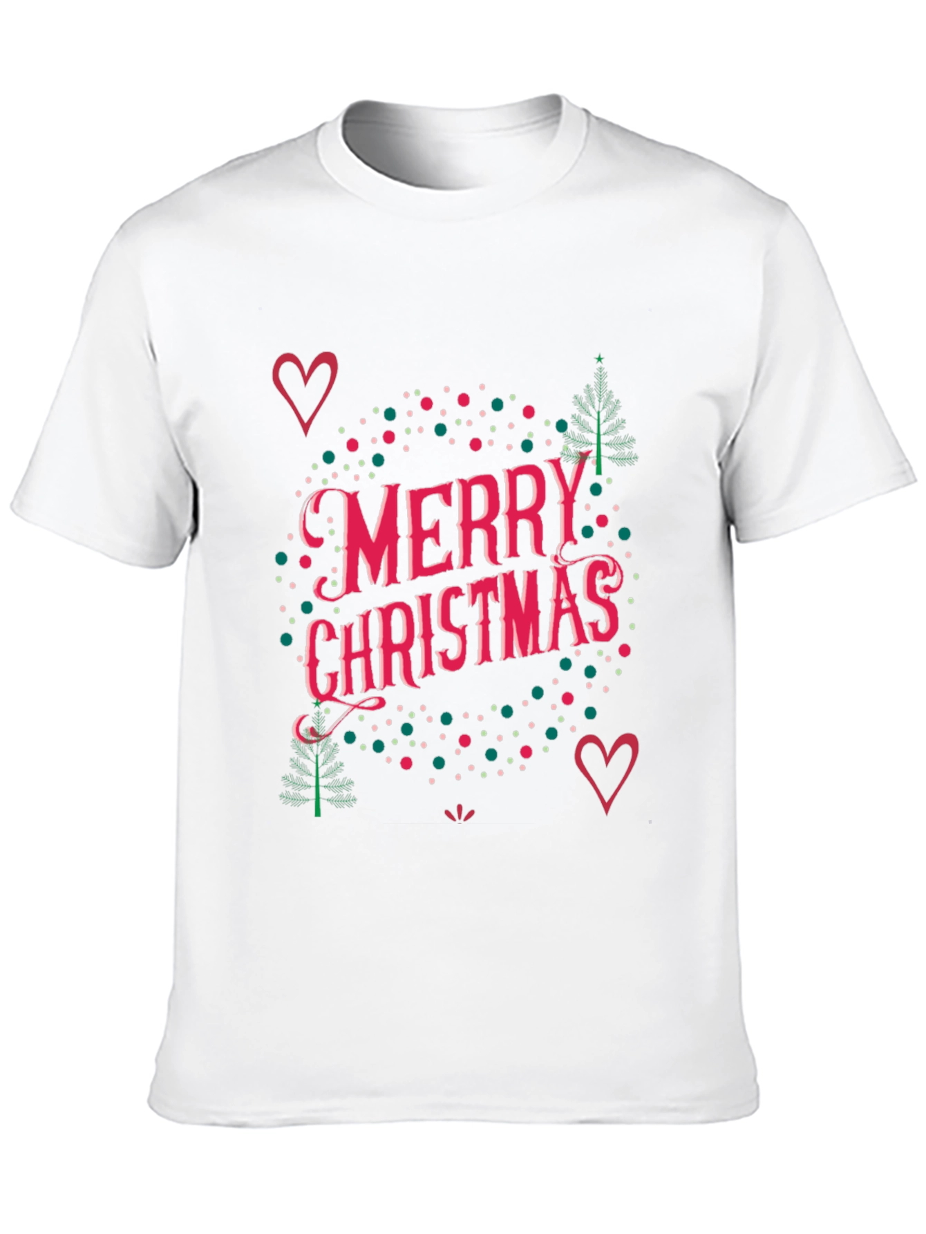 Merry Christmas Graphic Tee - Holiday Style