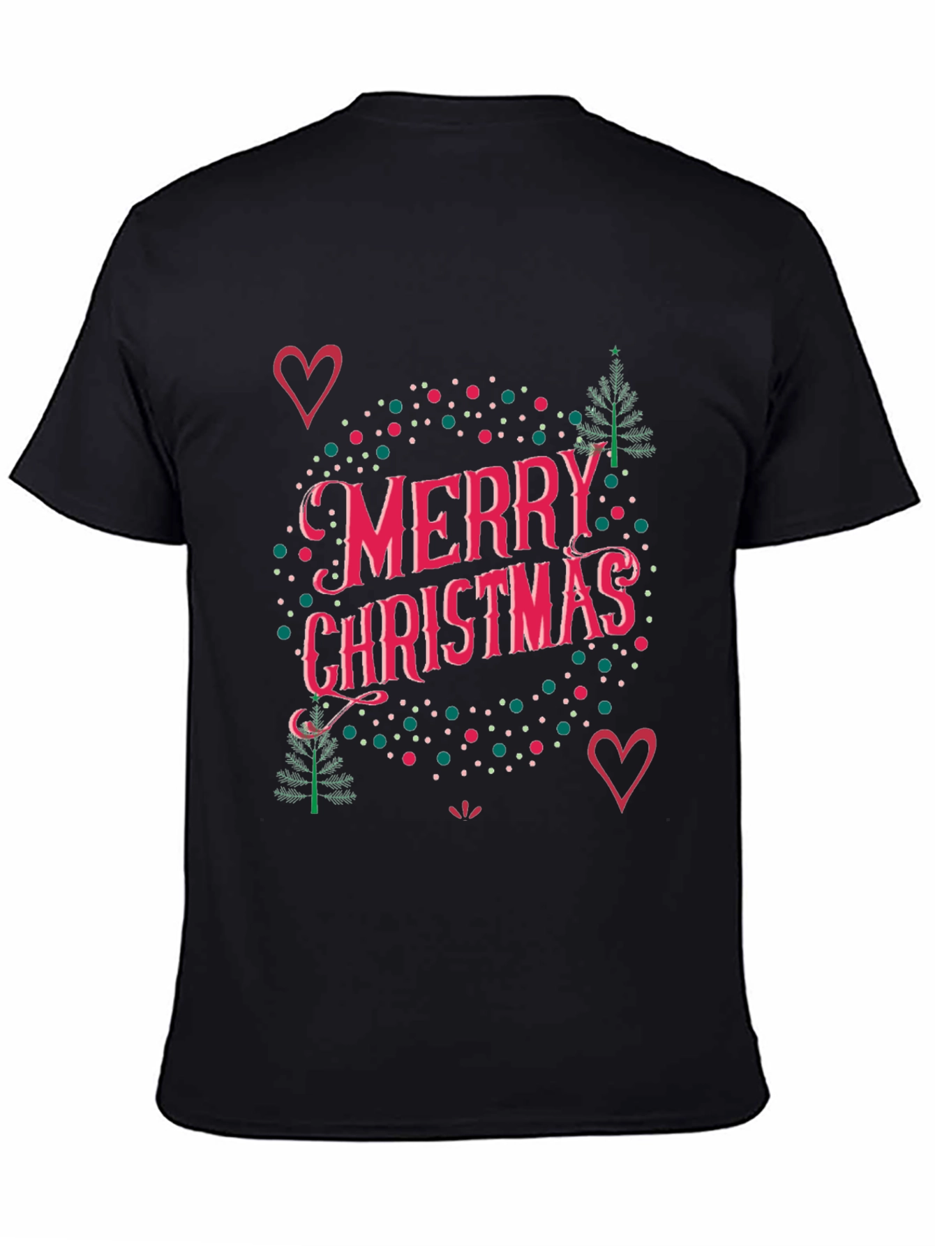 Merry Christmas Graphic Tee - Holiday Style