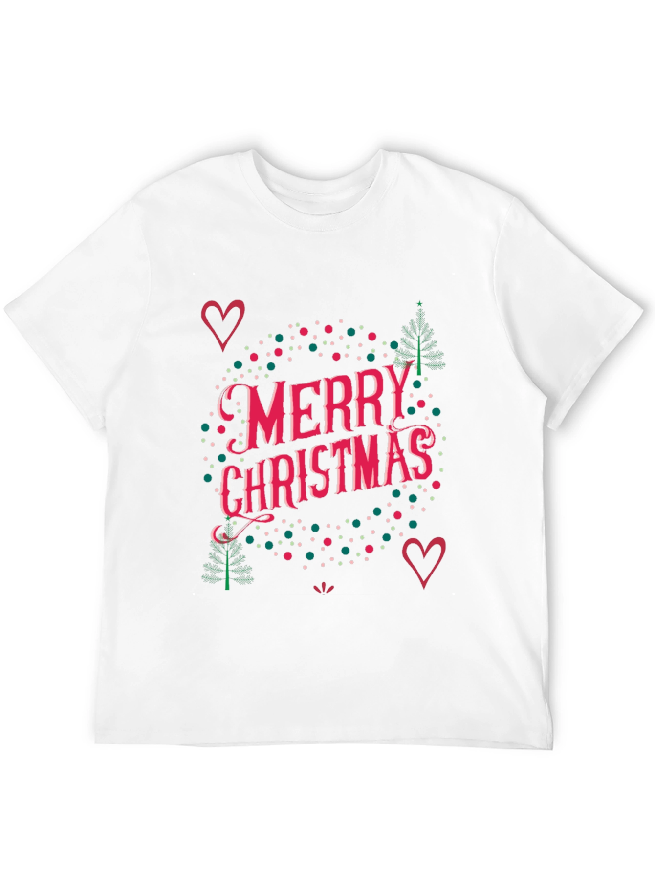 Merry Christmas Graphic Tee - Holiday Style