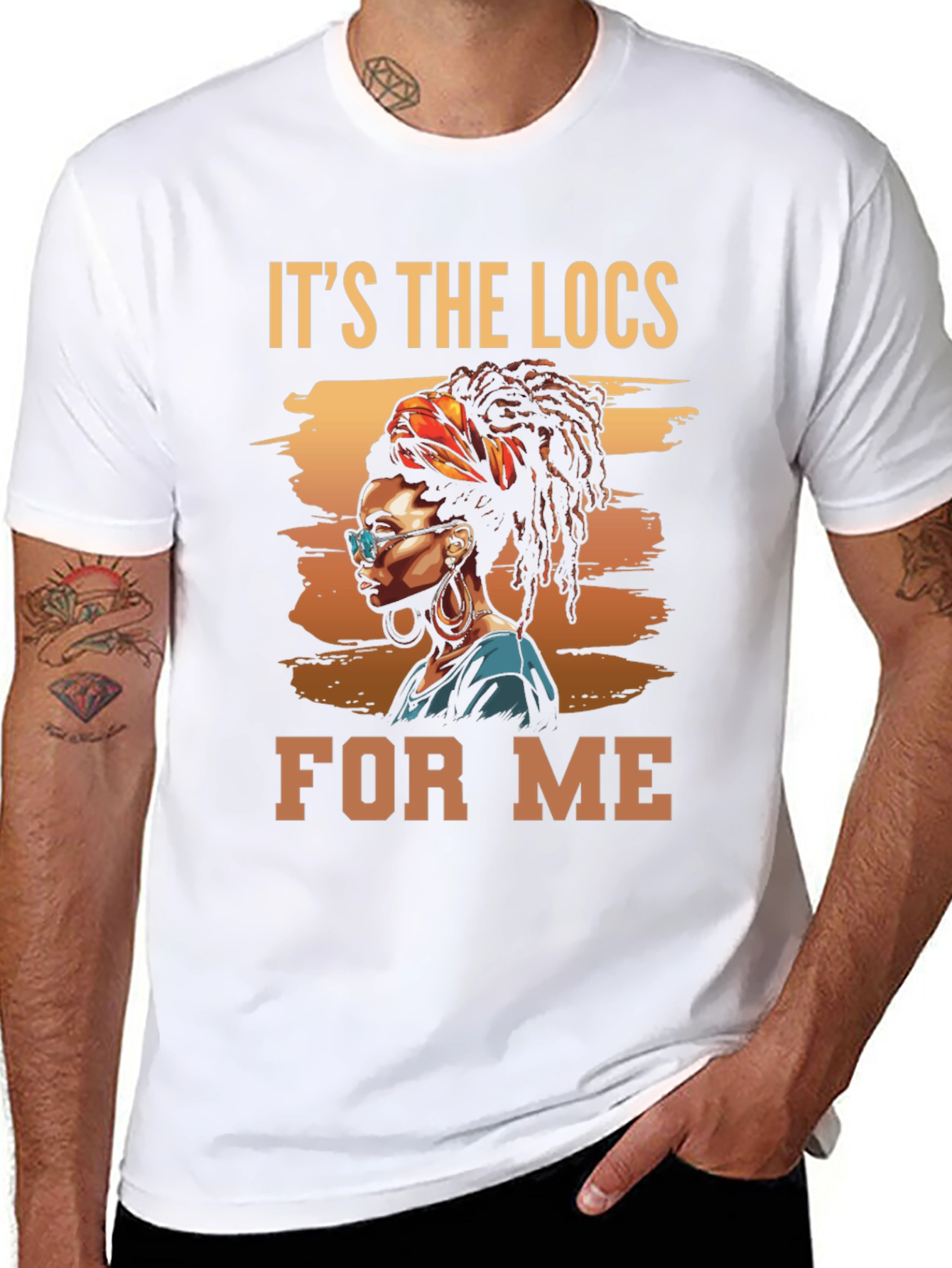 Its The Locs For Me Graphic Tee