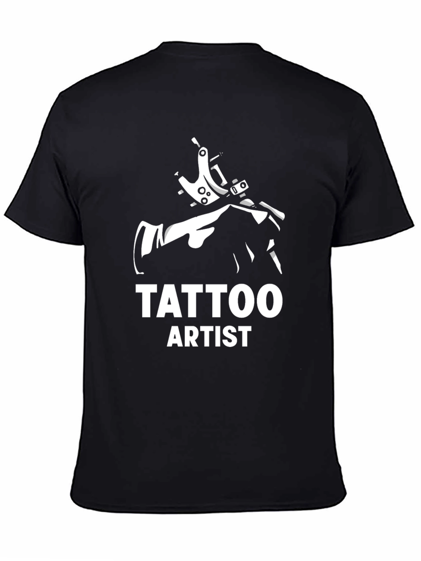 Tattoo Artist Graphic Tee - Black