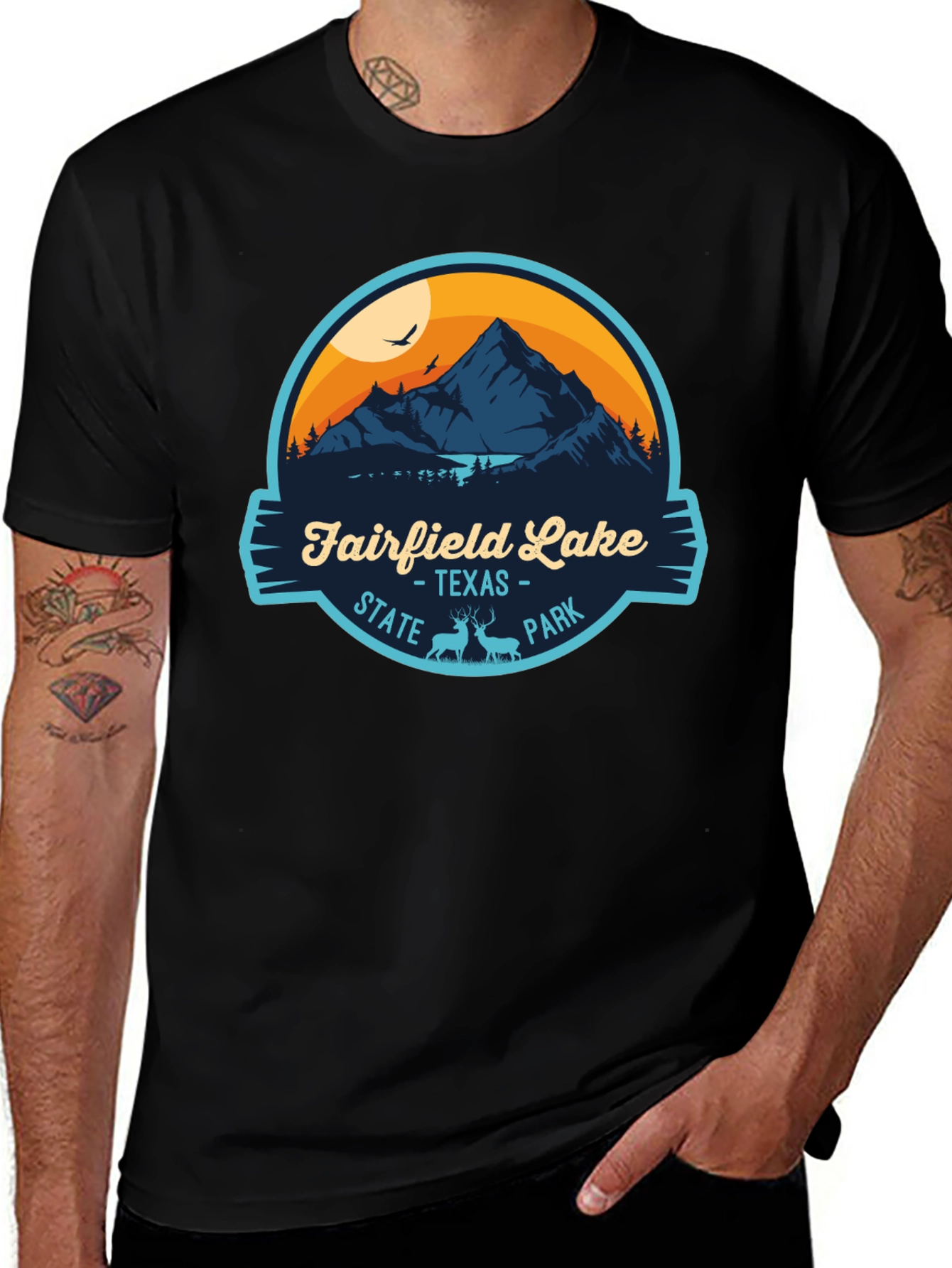 Fairfield Lake State Park Graphic T-Shirt