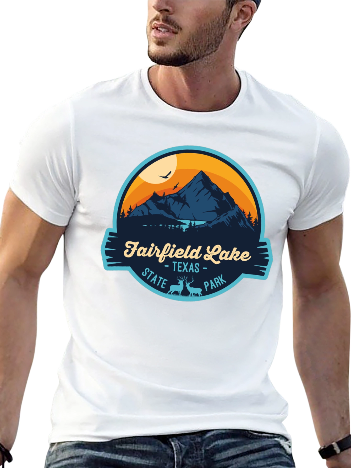 Fairfield Lake State Park Graphic T-Shirt