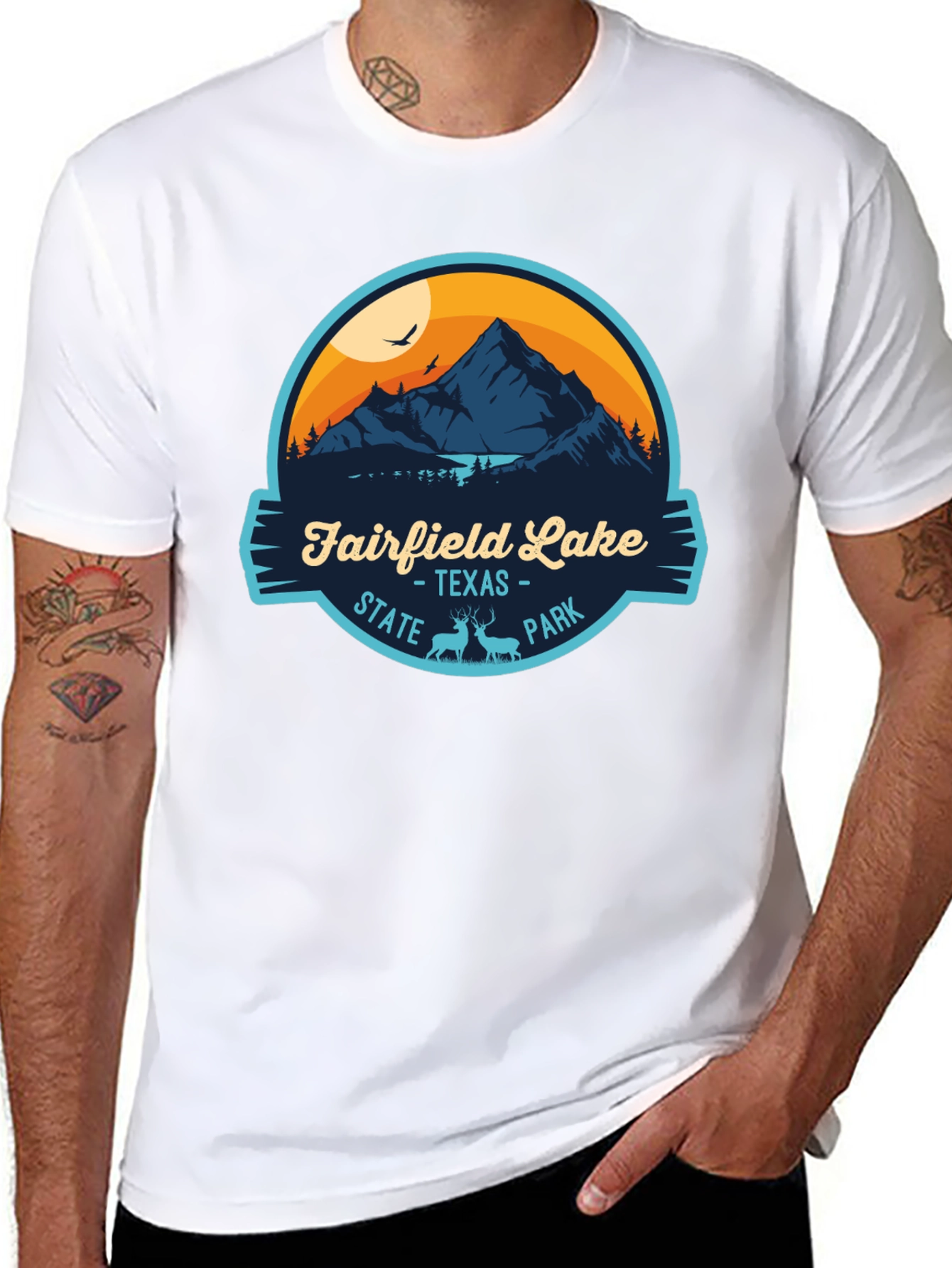 Fairfield Lake State Park Graphic T-Shirt
