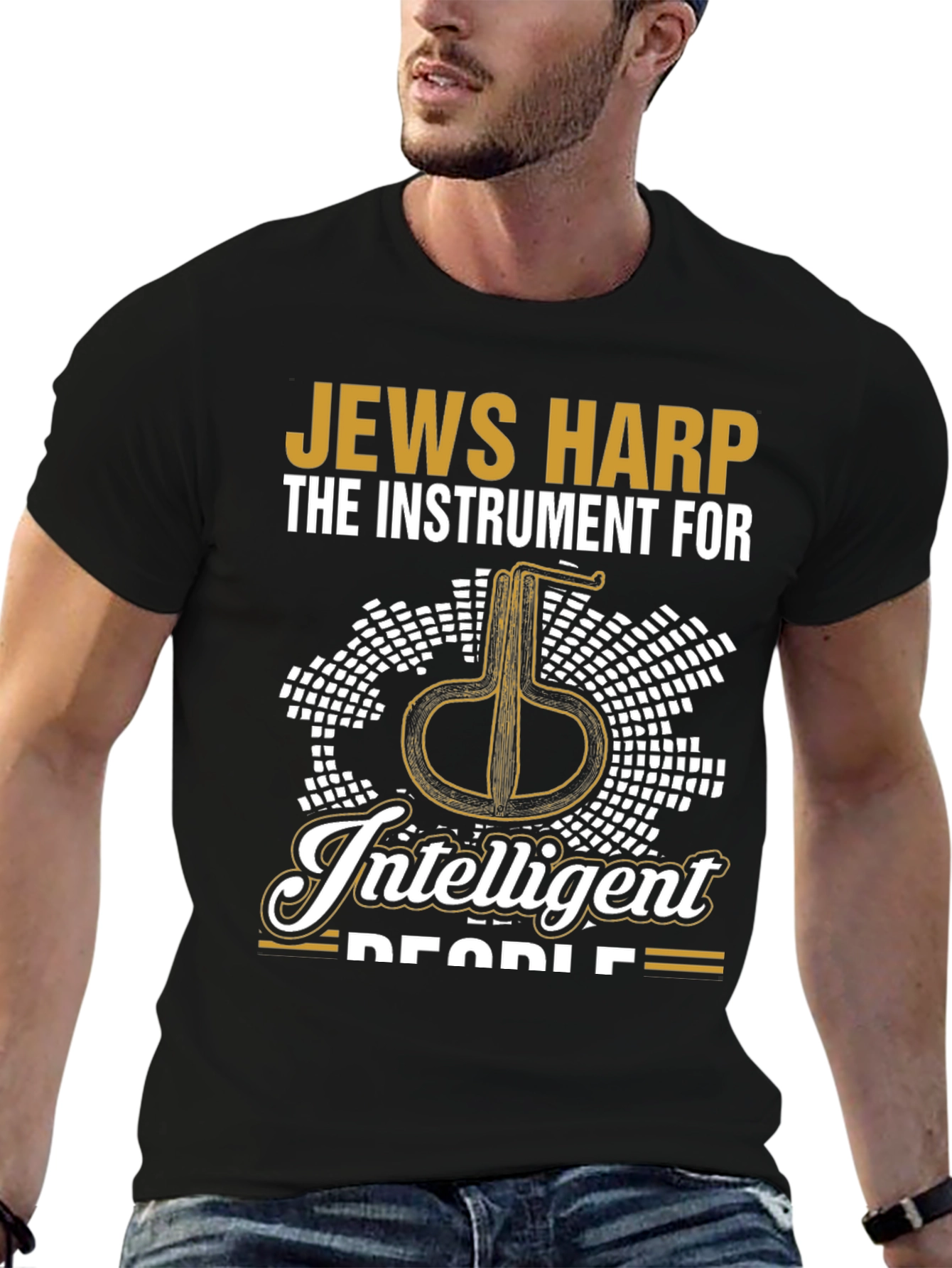 Jews Harp Intelligent People T-Shirt