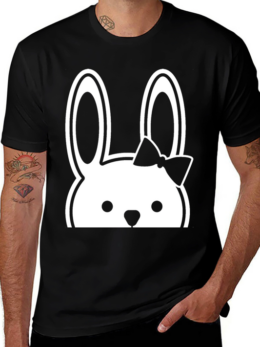 Bunny Bow T-Shirt - Easter Tee