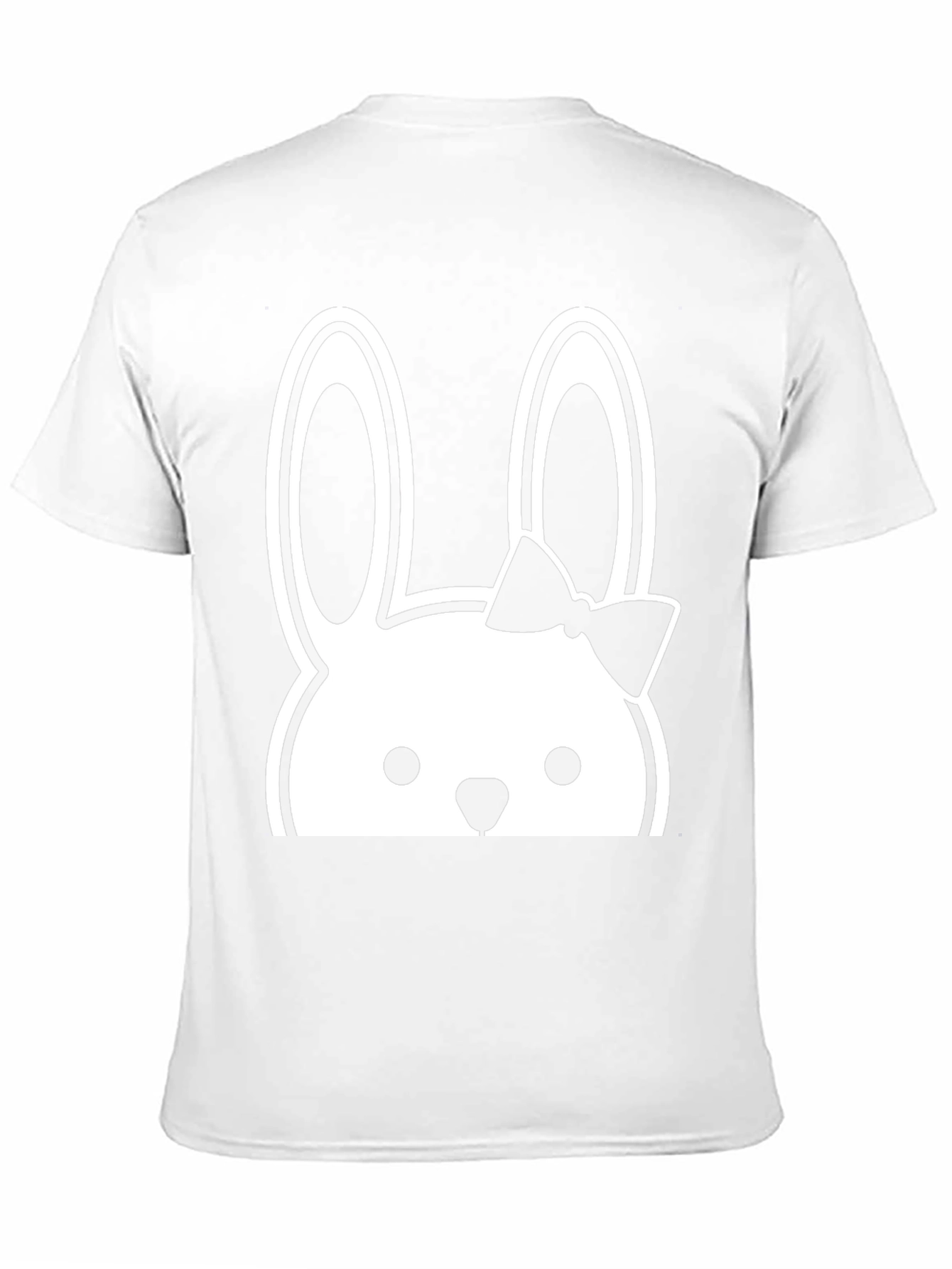 Bunny Bow T-Shirt - Easter Tee