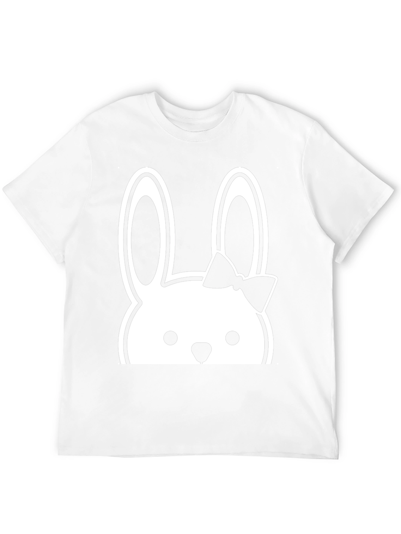 Bunny Bow T-Shirt - Easter Tee