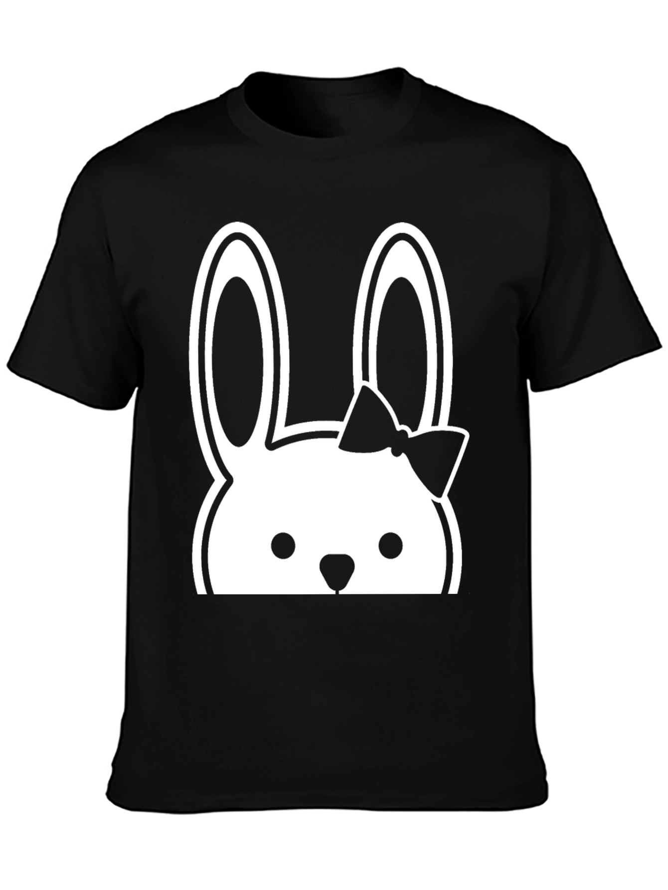 Bunny Bow T-Shirt - Easter Tee